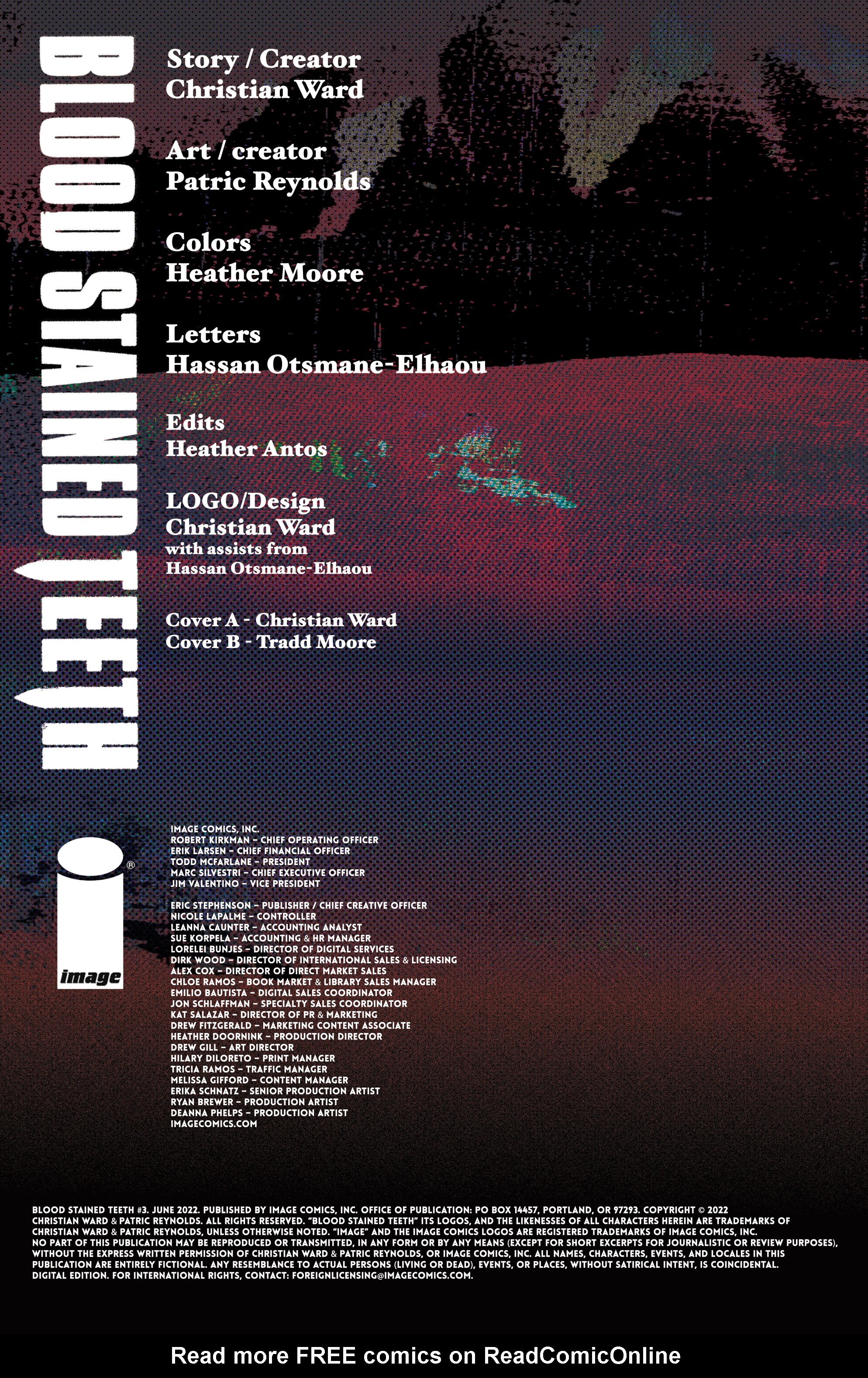 Read online Blood Stained Teeth comic -  Issue #3 - 2