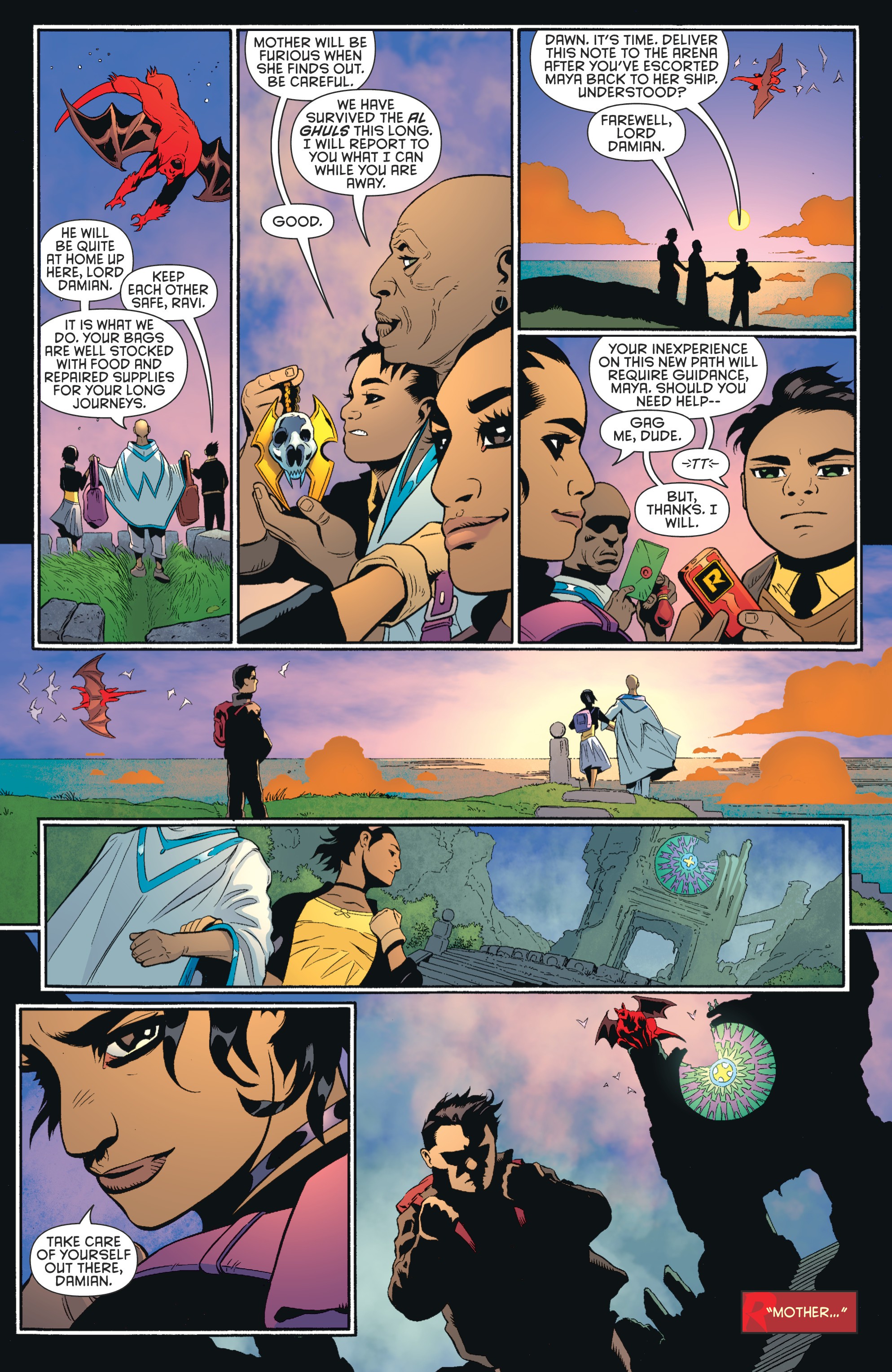 Read online Robin: Son of Batman comic -  Issue #6 - 22