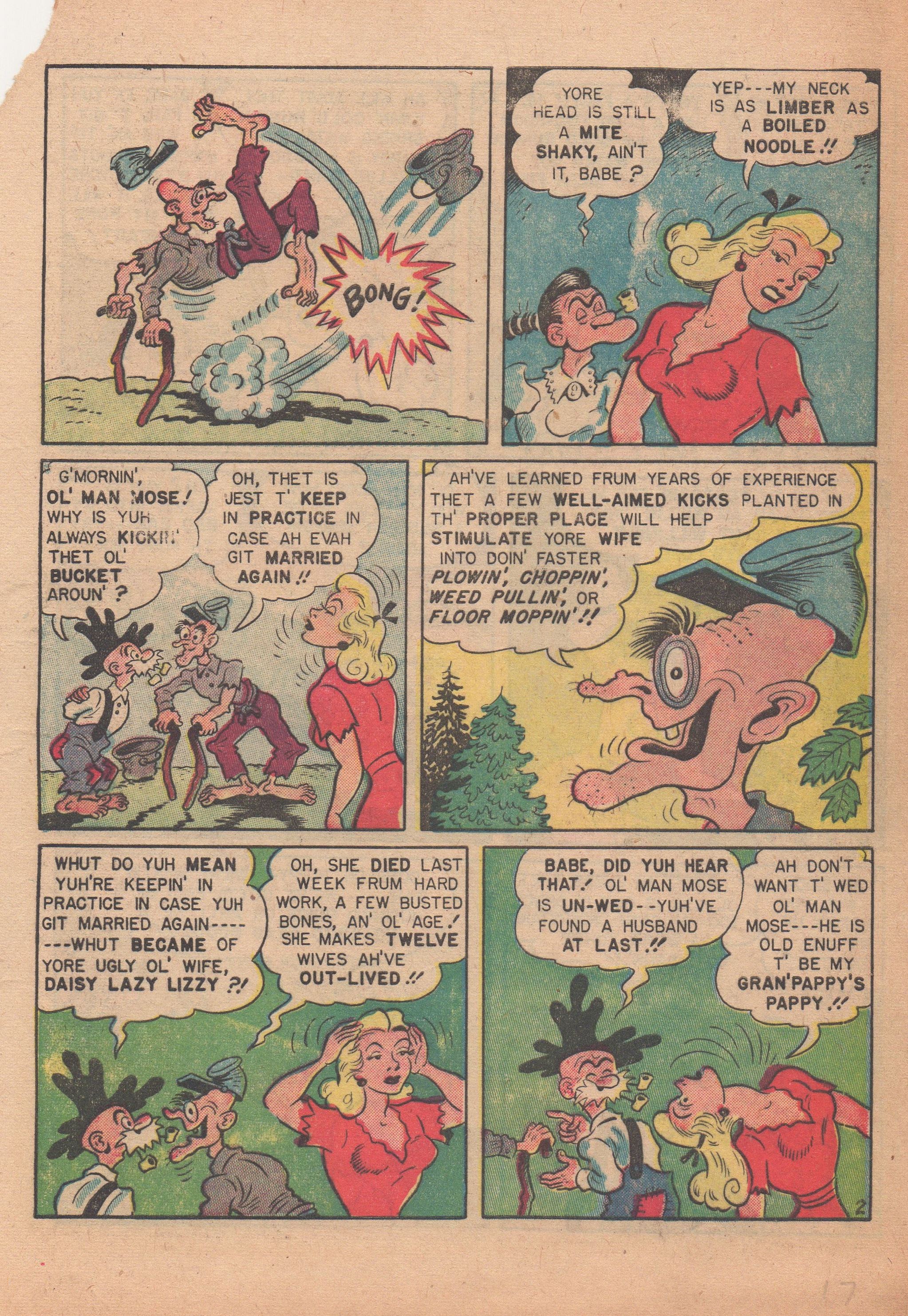 Read online Babe (1948) comic -  Issue #5 - 17