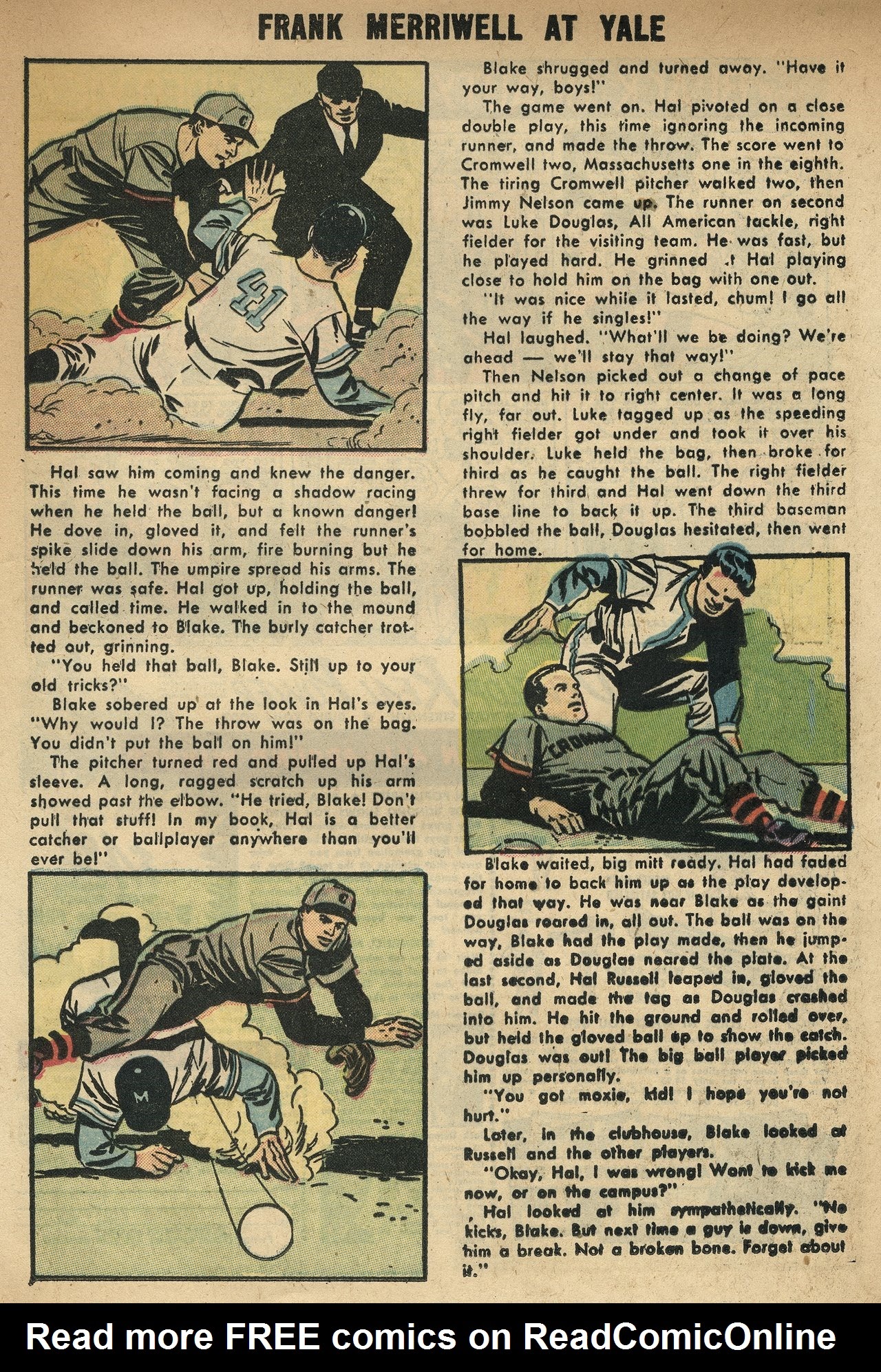 Read online Frank Merriwell At Yale comic -  Issue #3 - 21
