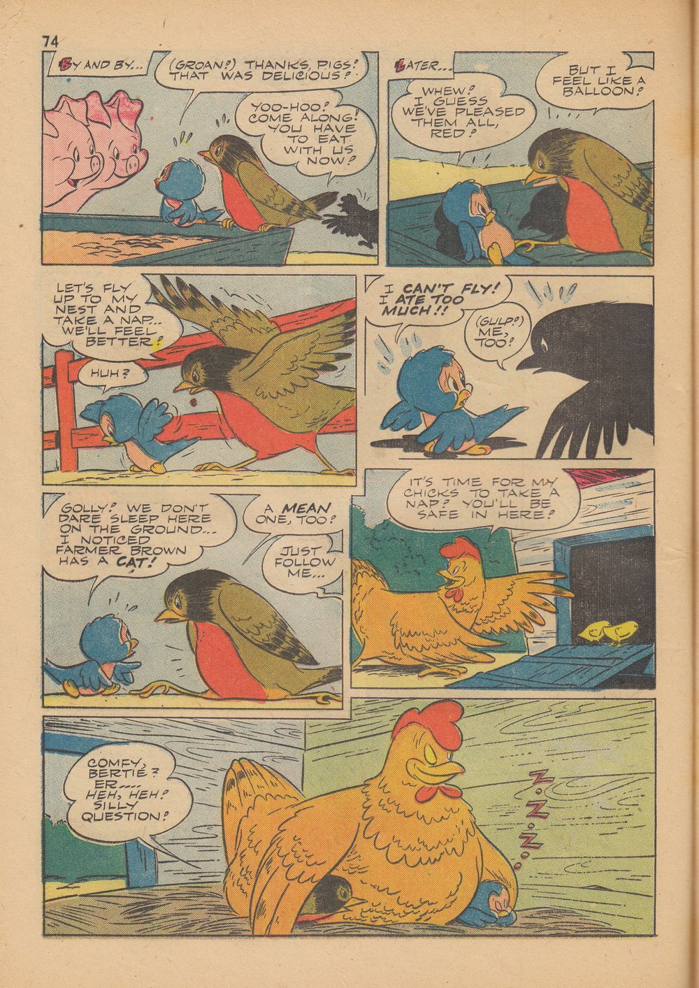 Read online Tom and Jerry's Summer Fun comic -  Issue #1 - 76