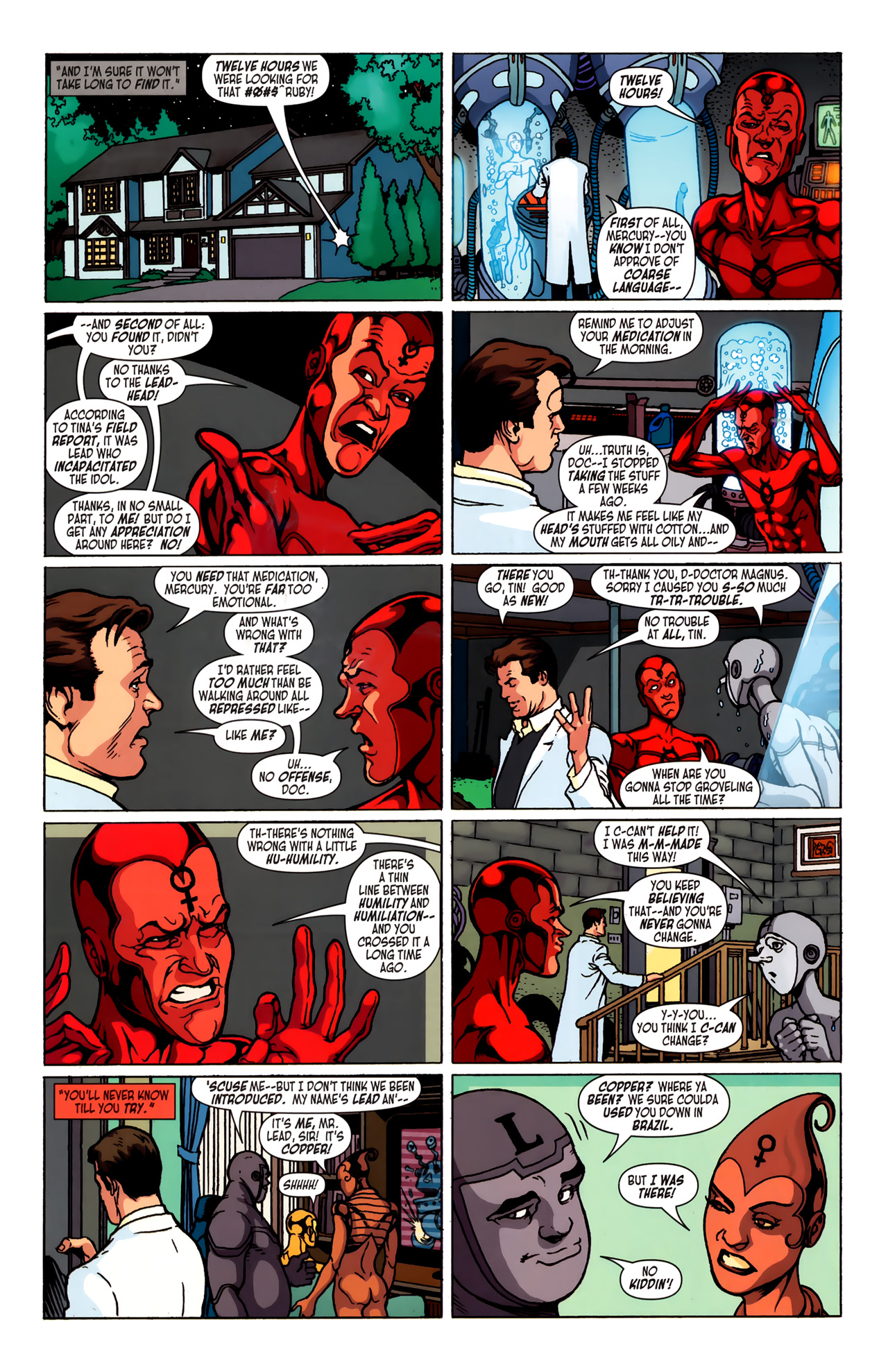 Read online Doom Patrol (2009) comic -  Issue #1 - 29