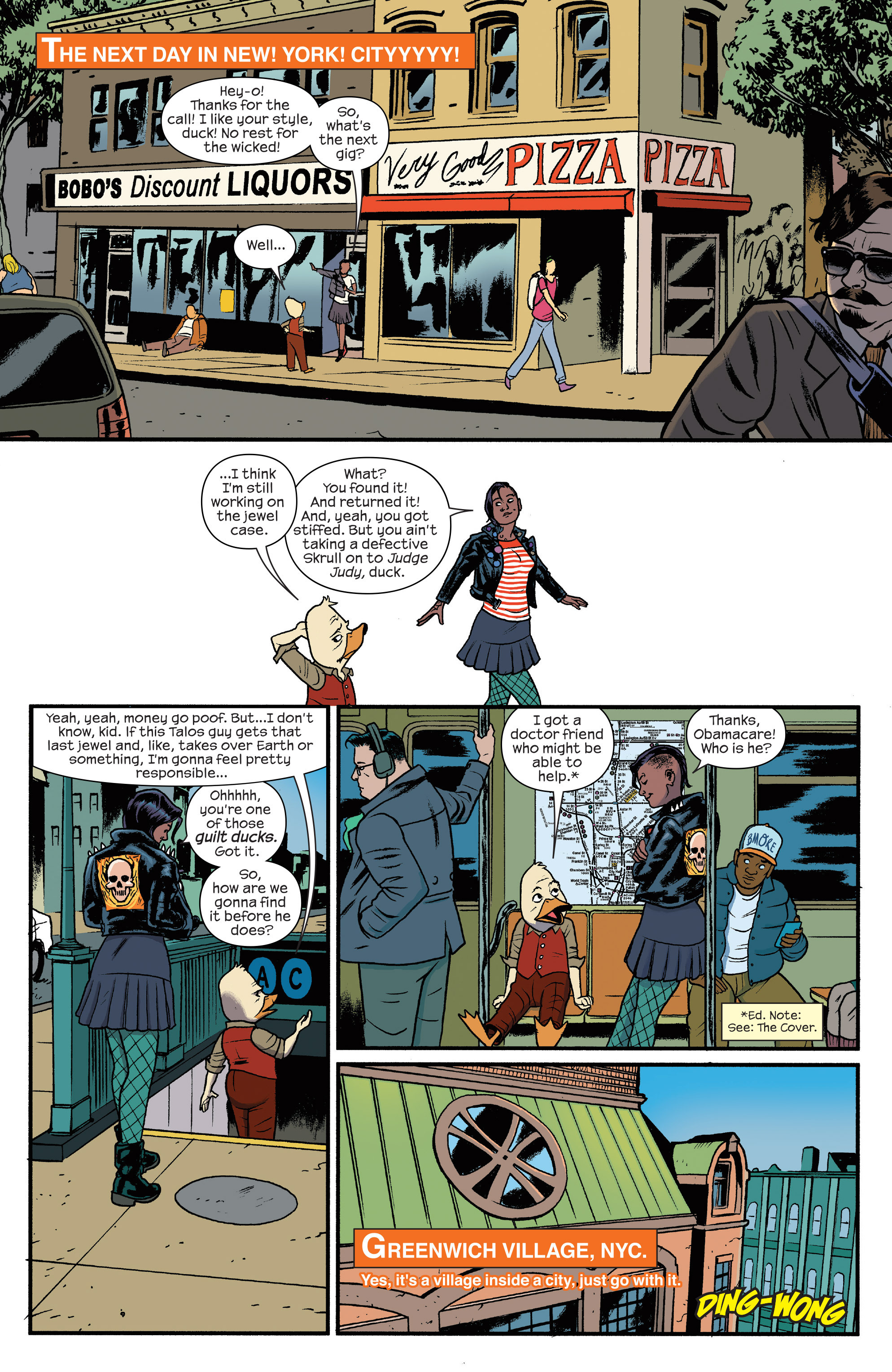 Read online Howard the Duck (2015) comic -  Issue #4 - 5