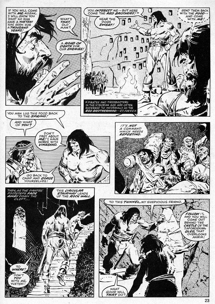 Read online The Savage Sword Of Conan comic -  Issue #38 - 23