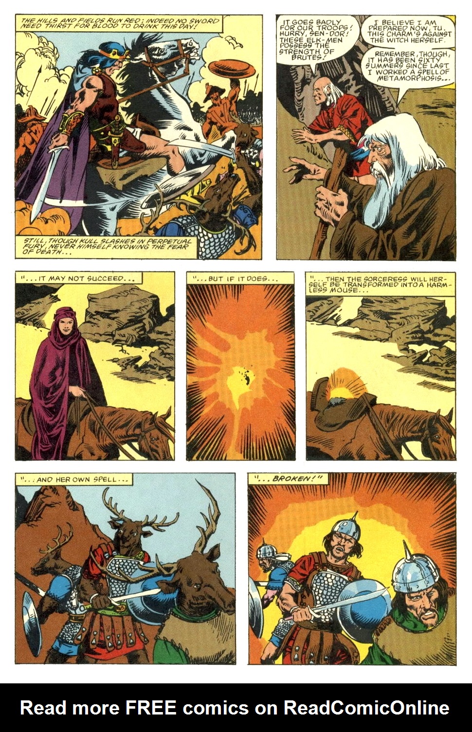 Read online Kull The Conqueror (1982) comic -  Issue #1 - 39