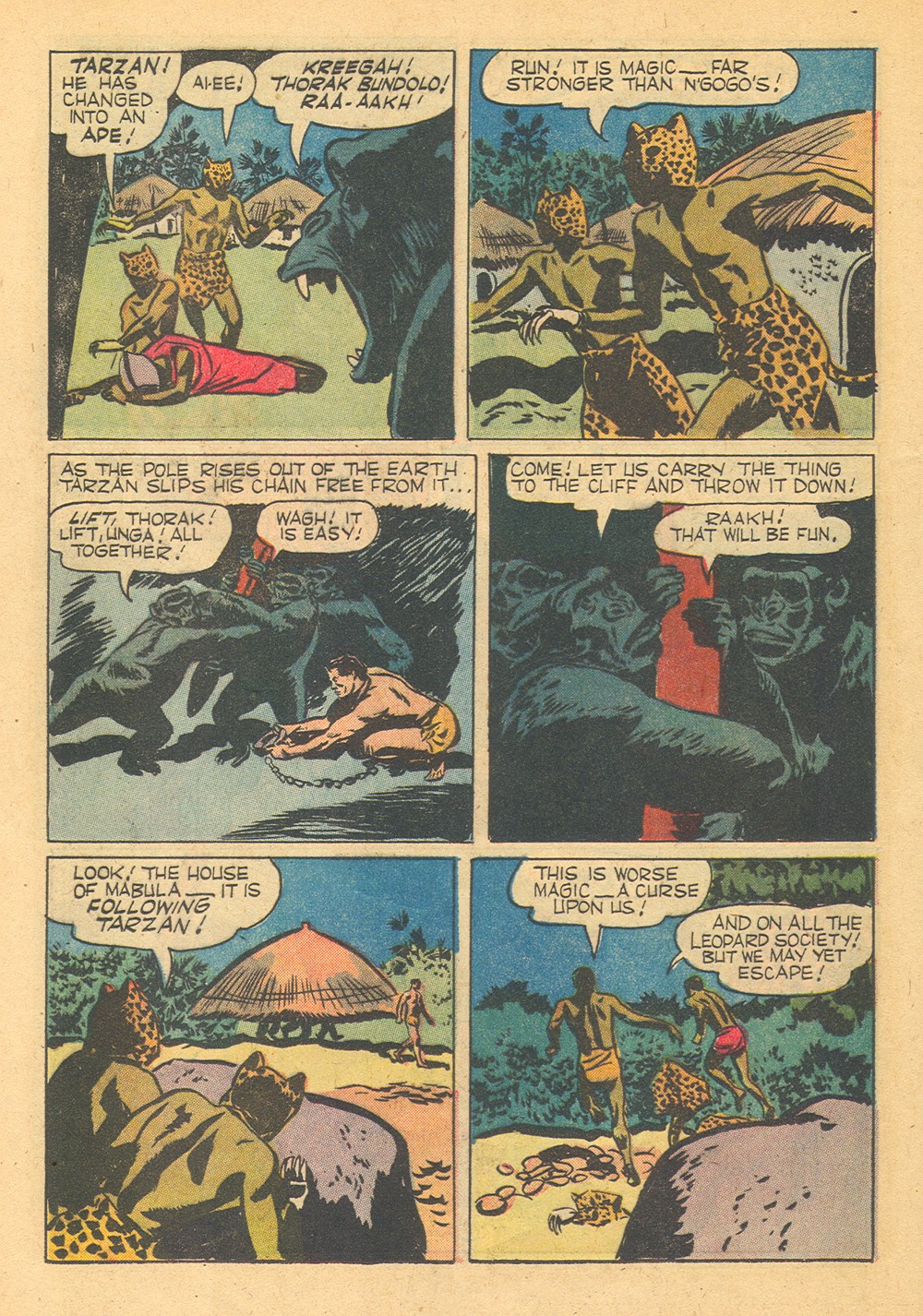 Read online Tarzan (1948) comic -  Issue #113 - 16