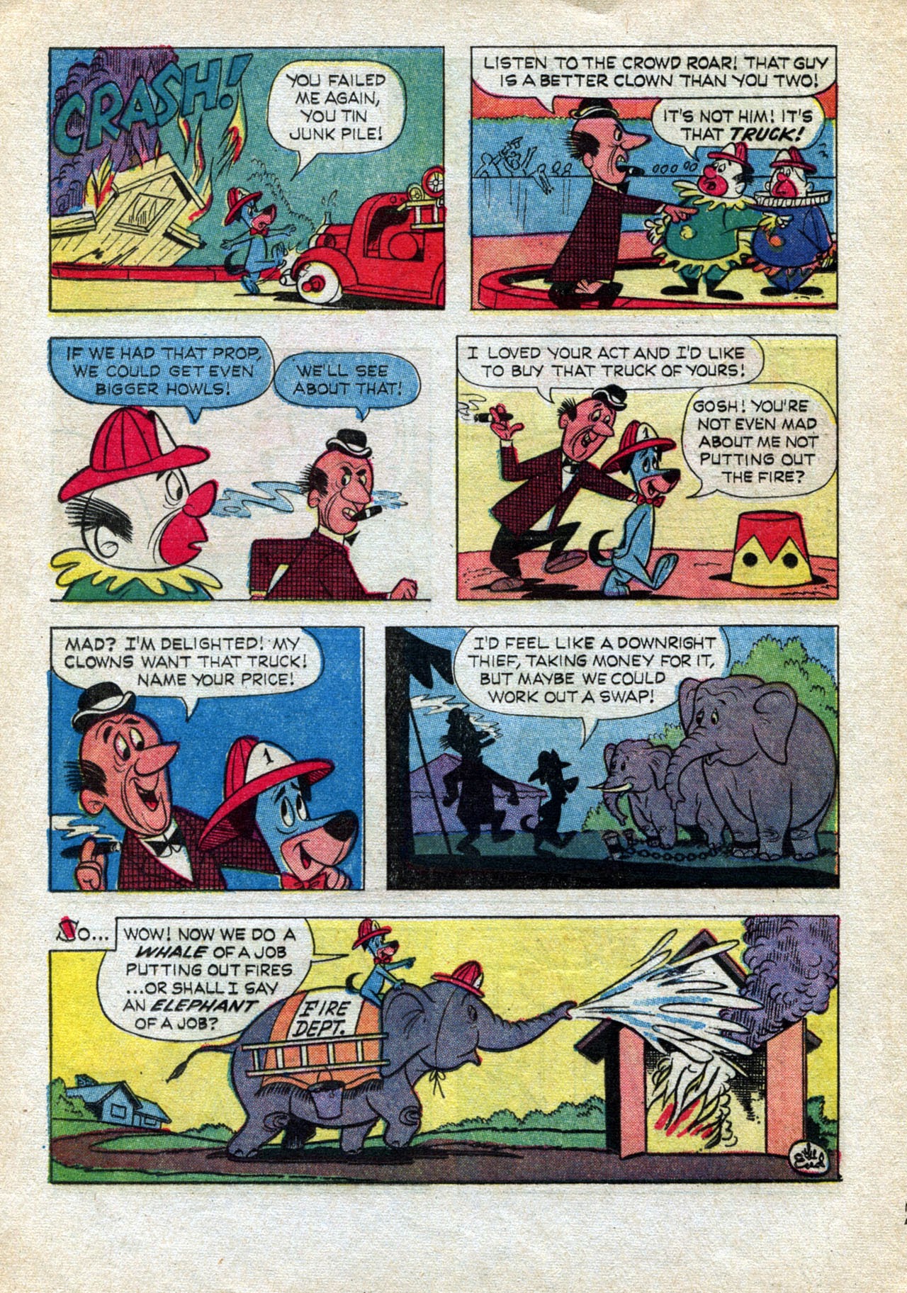 Read online Huckleberry Hound (1960) comic -  Issue #25 - 16
