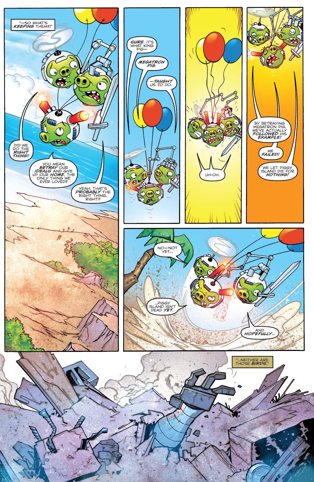 Angry Birds Transformers issue 4 - Page 10