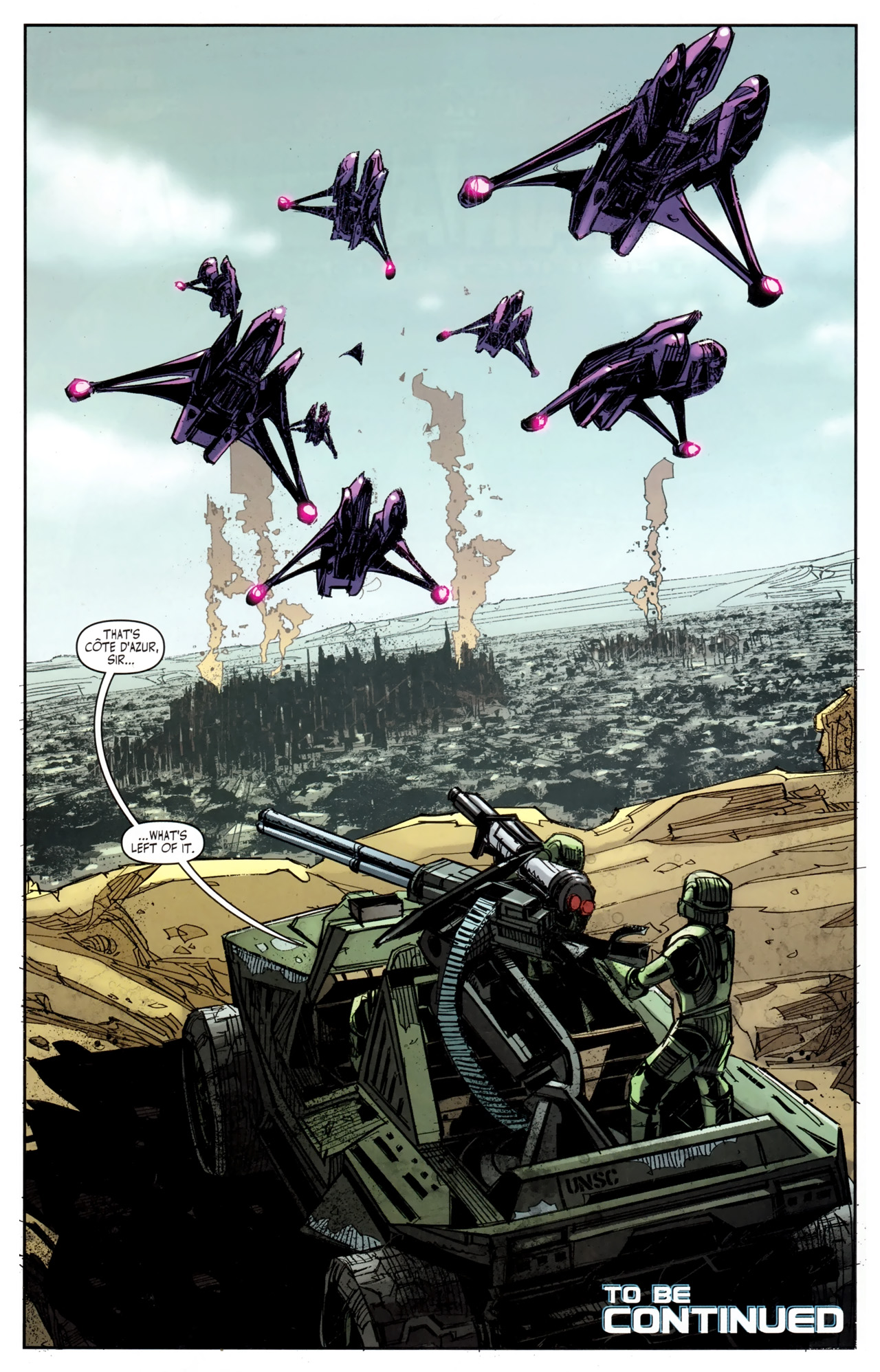 Read online Halo: Fall Of Reach - Covenant comic -  Issue #2 - 23