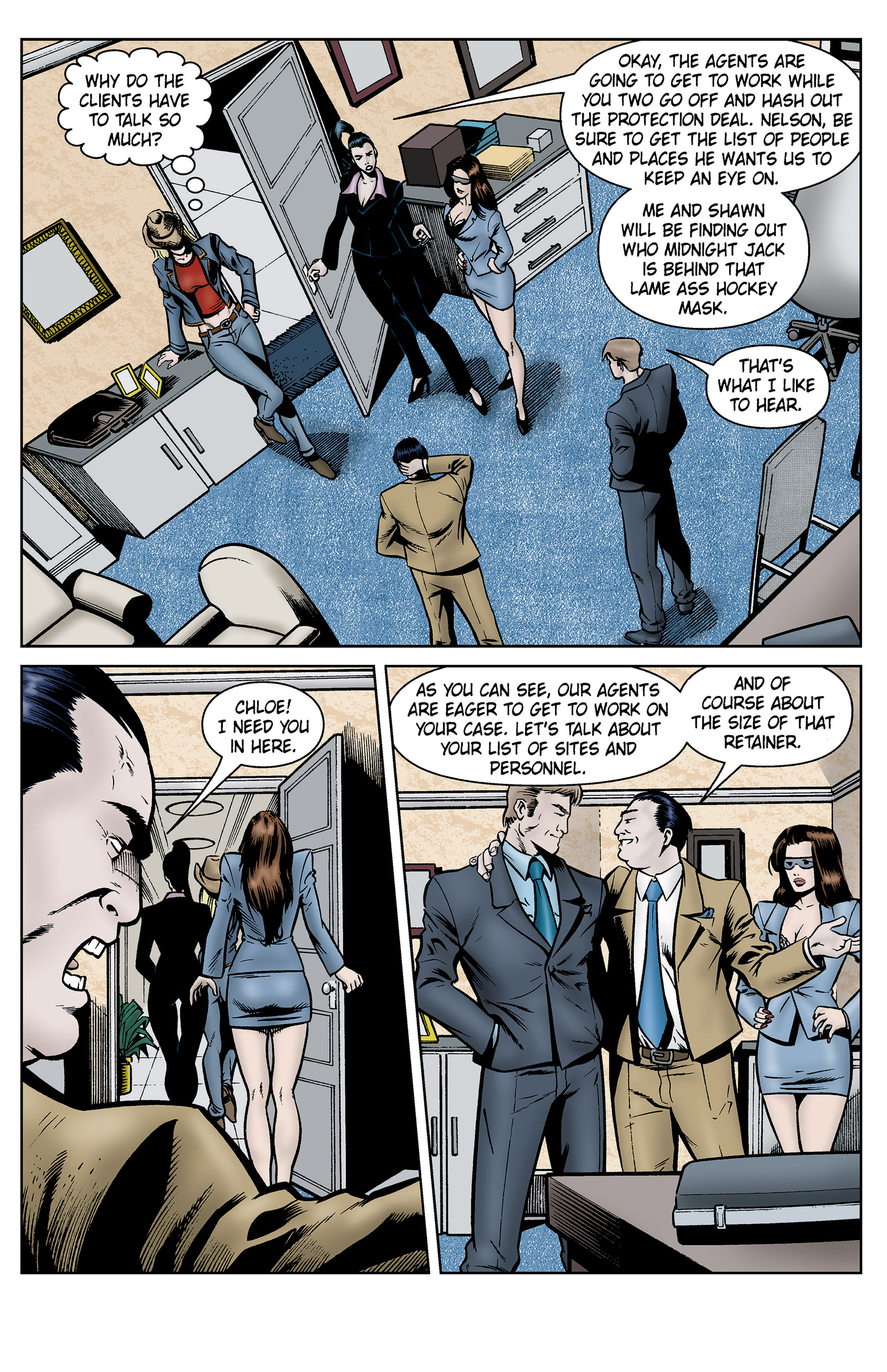 Read online SideChicks comic -  Issue #5 - 29