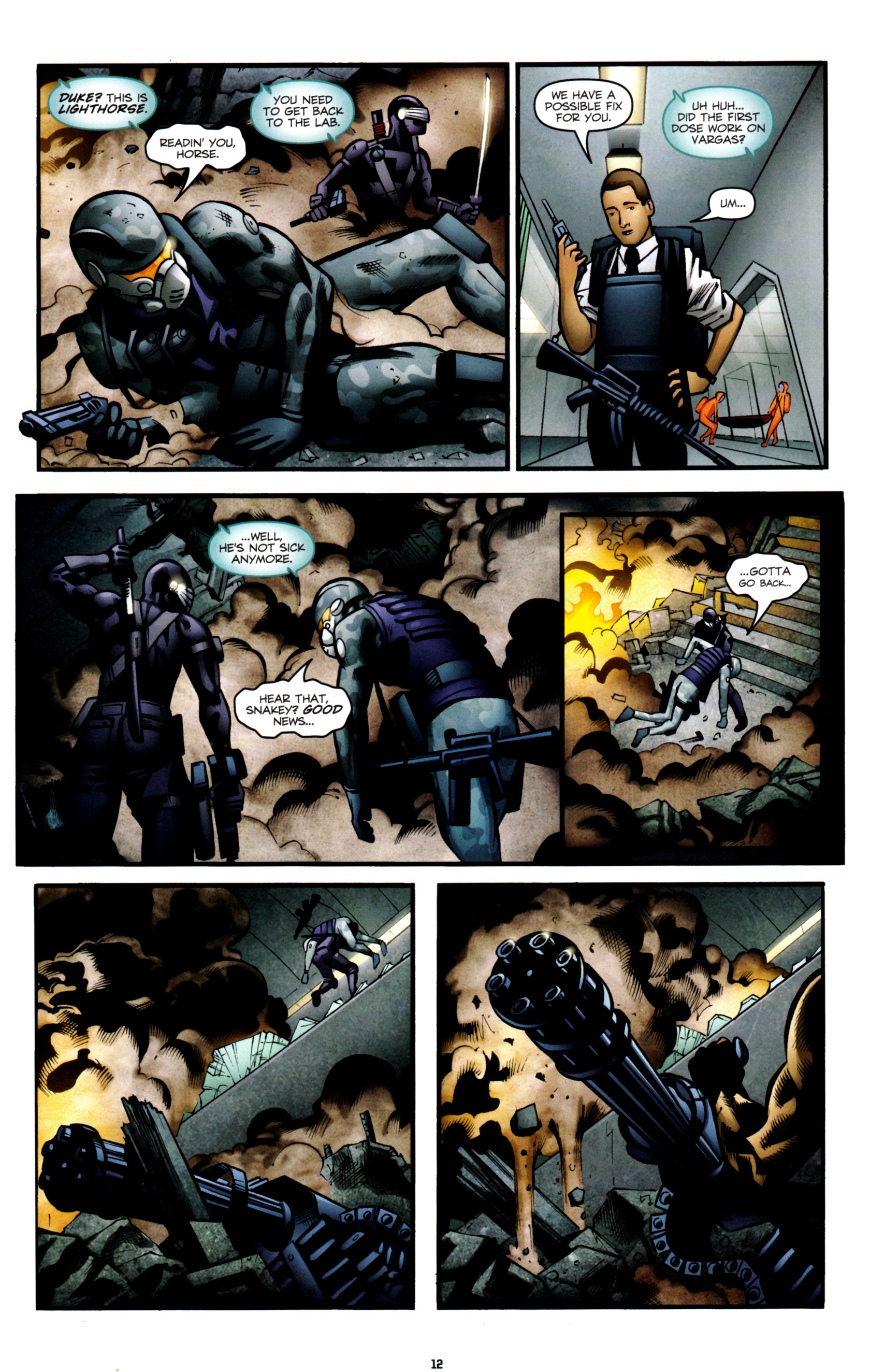 Read online G.I. Joe: Snake Eyes comic -  Issue #8 - 15