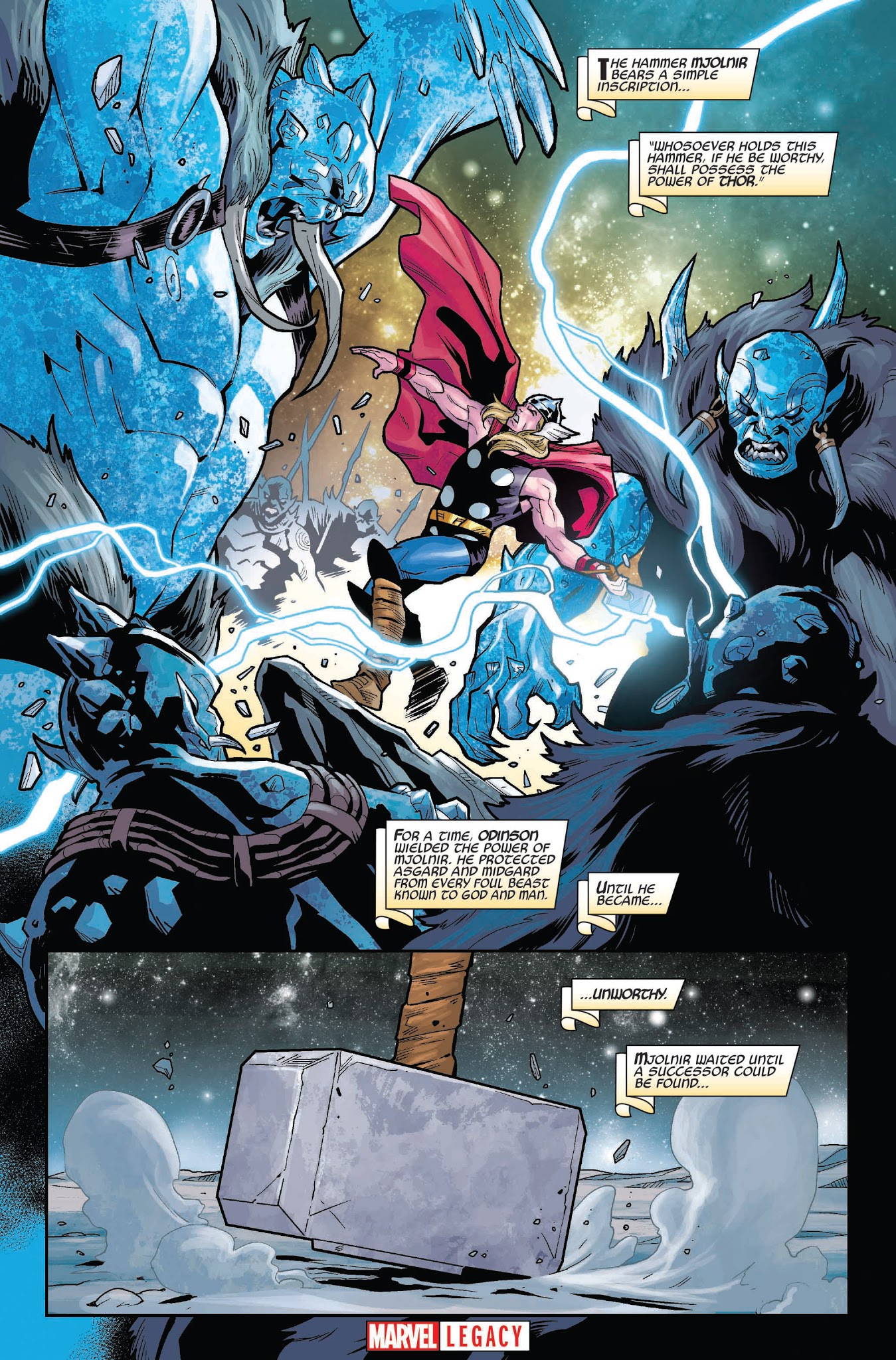 Read online Mighty Thor (2016) comic -  Issue # Issue The Mighty Thor - Marvel Legacy Primer Pages - 2