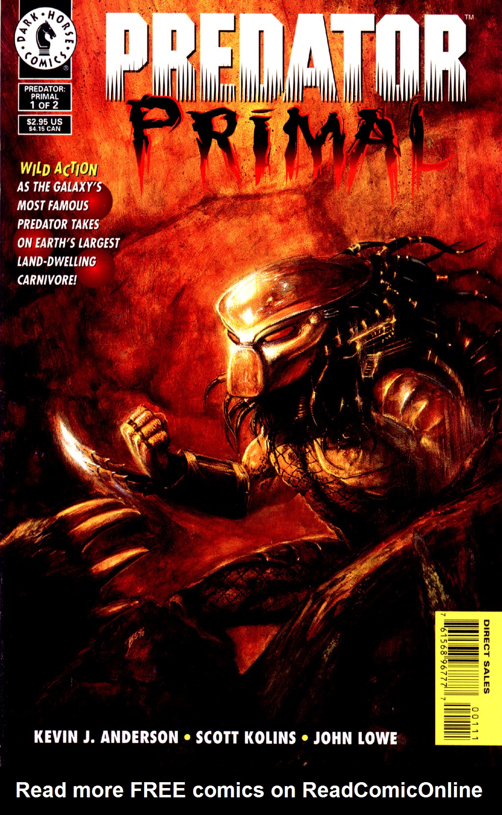 Read online Predator: Primal comic -  Issue #1 - 1