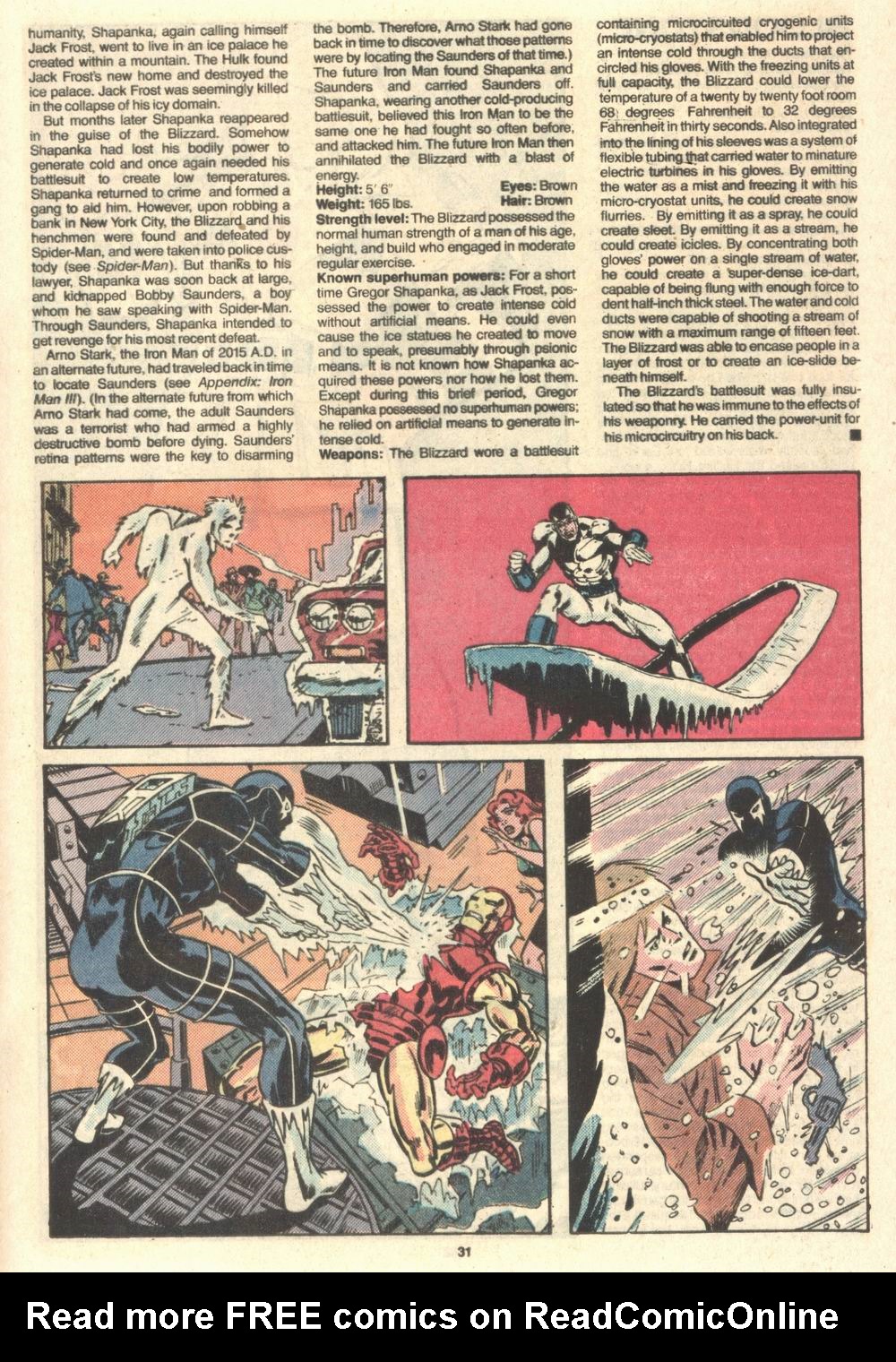 Read online The Official Handbook of the Marvel Universe Deluxe Edition comic -  Issue #16 - 33