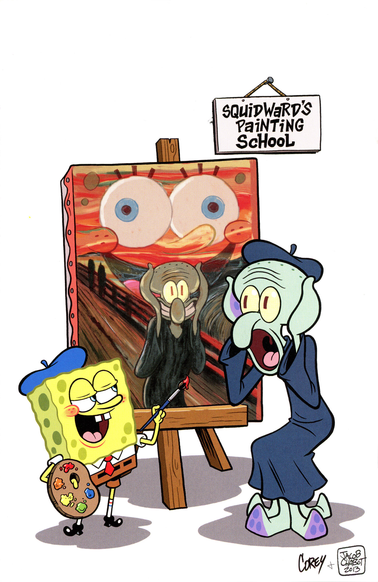 Read online Spongebob Freestyle Funnies comic -  Issue # FCBD 2013 - 32