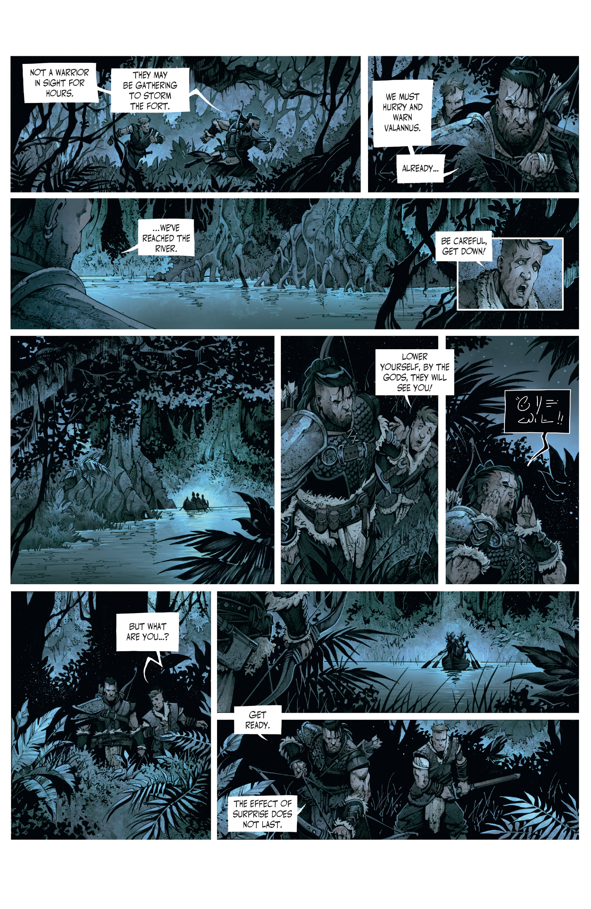 Read online The Cimmerian: Beyond The Black River comic -  Issue #2 - 7