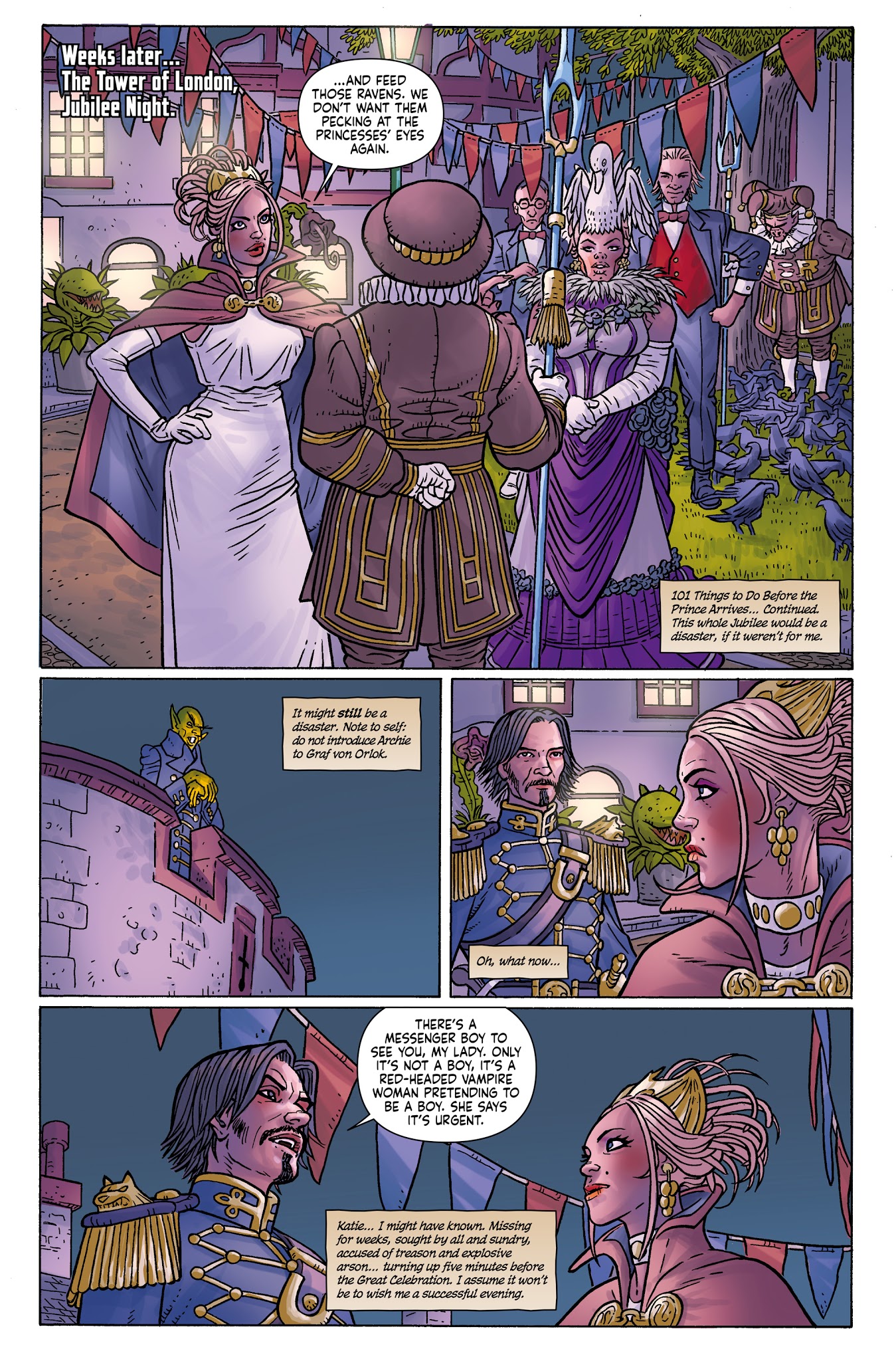Read online Anno Dracula comic -  Issue #4 - 15