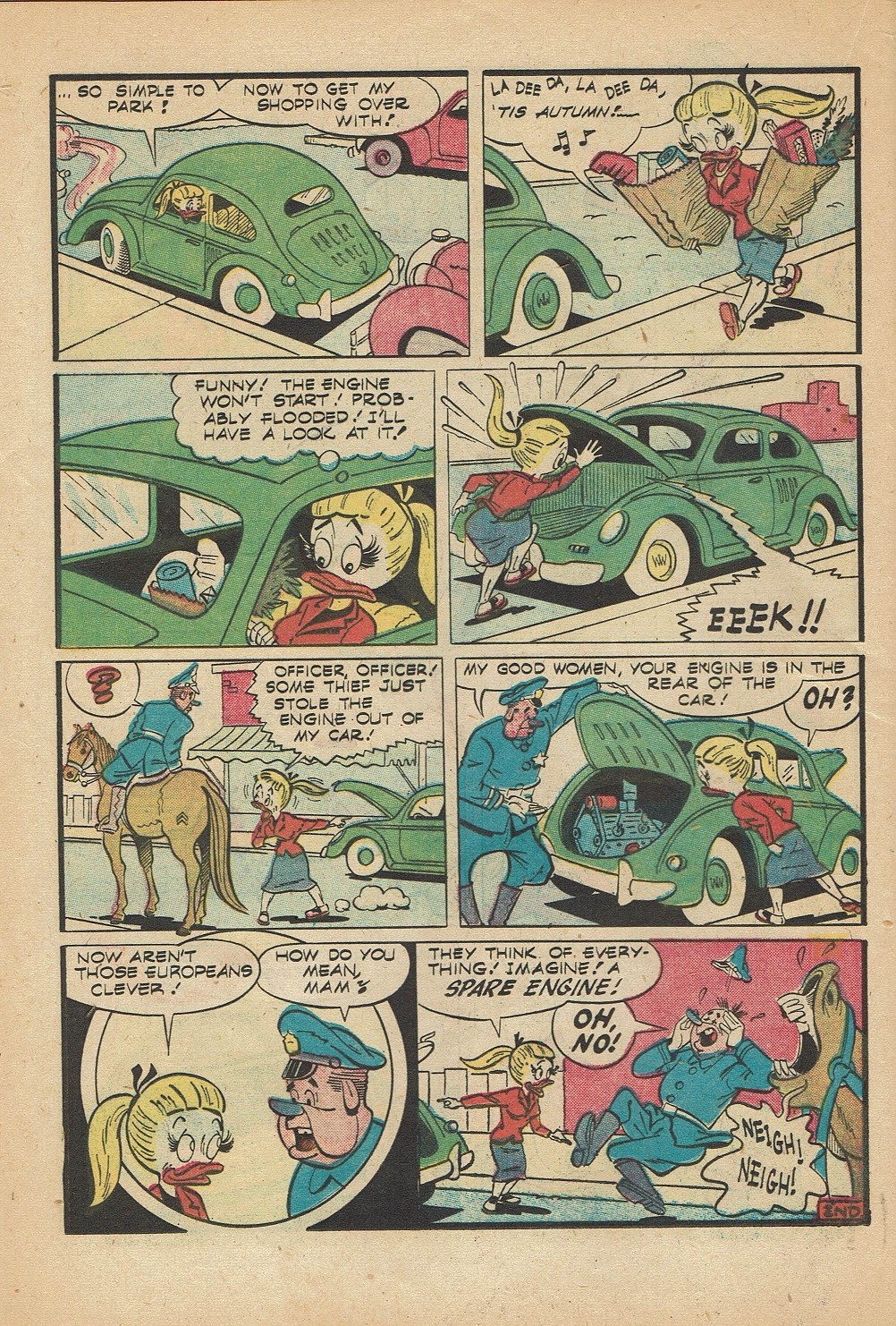 Read online Super Duck Comics comic -  Issue #75 - 24