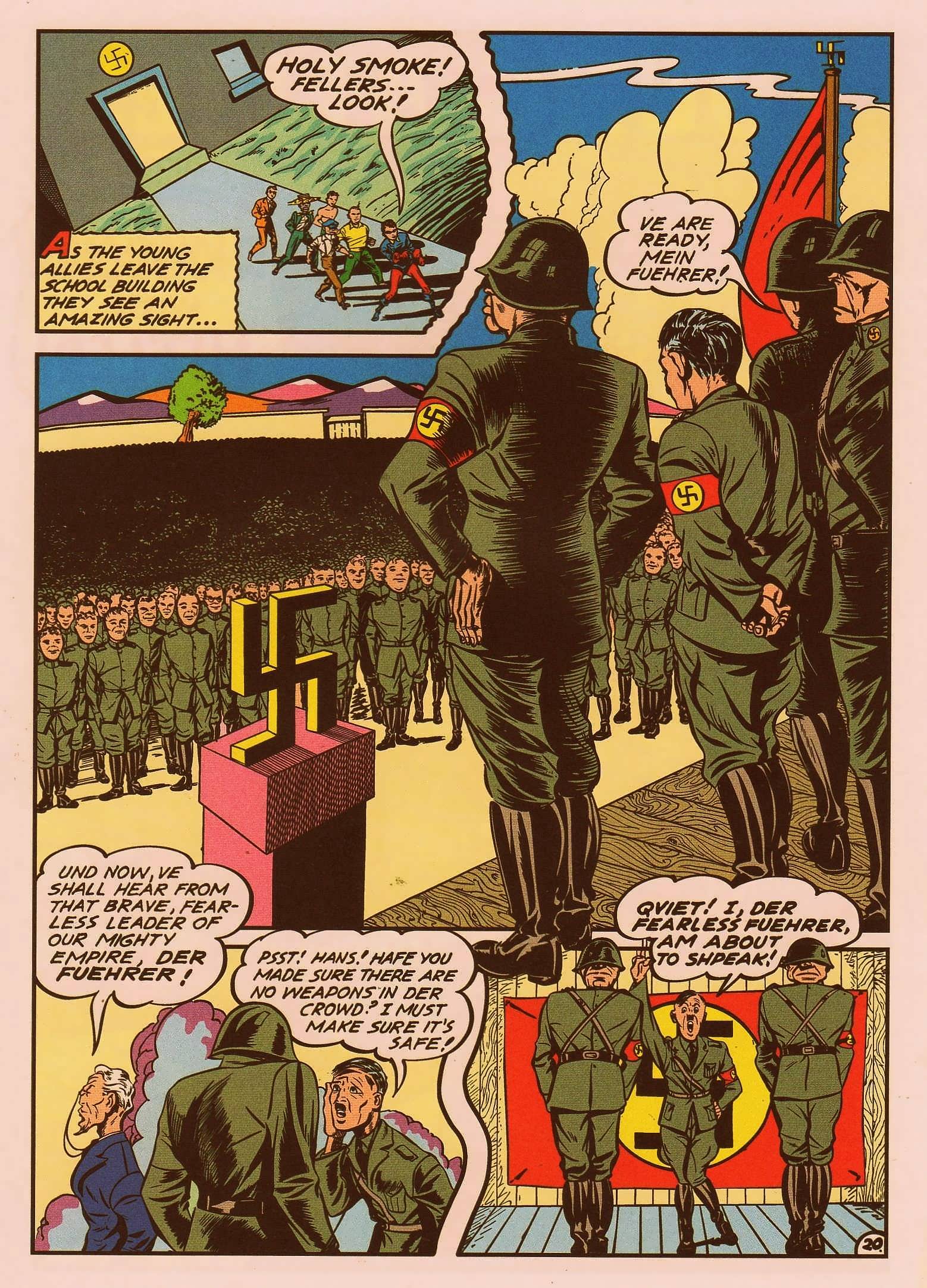 Read online Young Allies Comics comic -  Issue #6 - 22