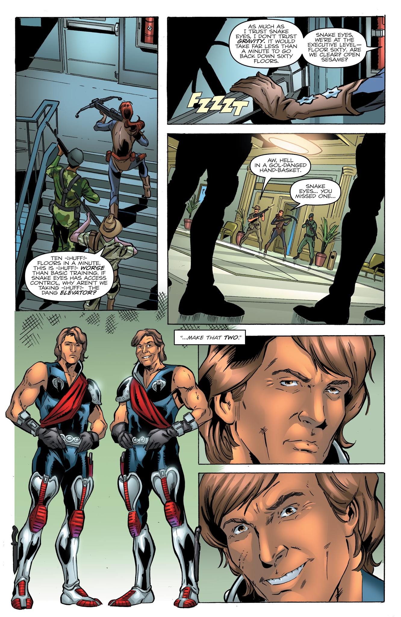 Read online G.I. Joe: A Real American Hero vs. the Six Million Dollar Man comic -  Issue #3 - 19