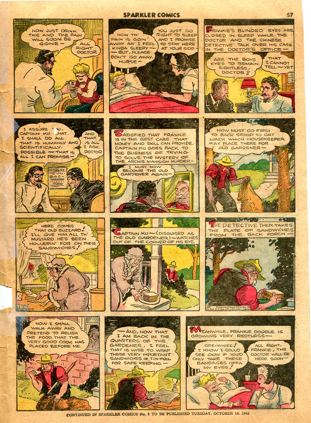 Read online Sparkler Comics comic -  Issue #4 - 58