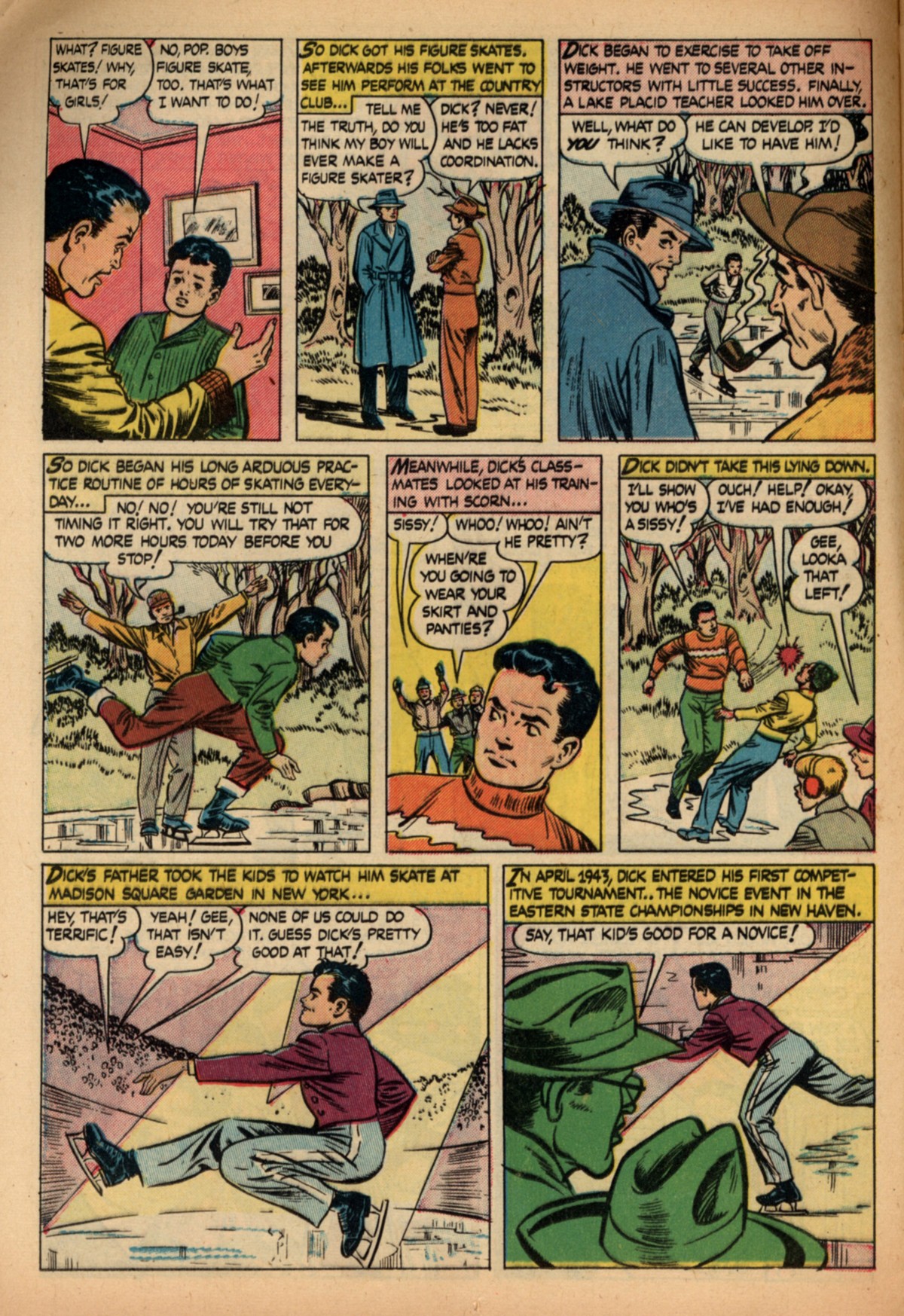 Read online Babe Ruth Sports Comics comic -  Issue #6 - 12