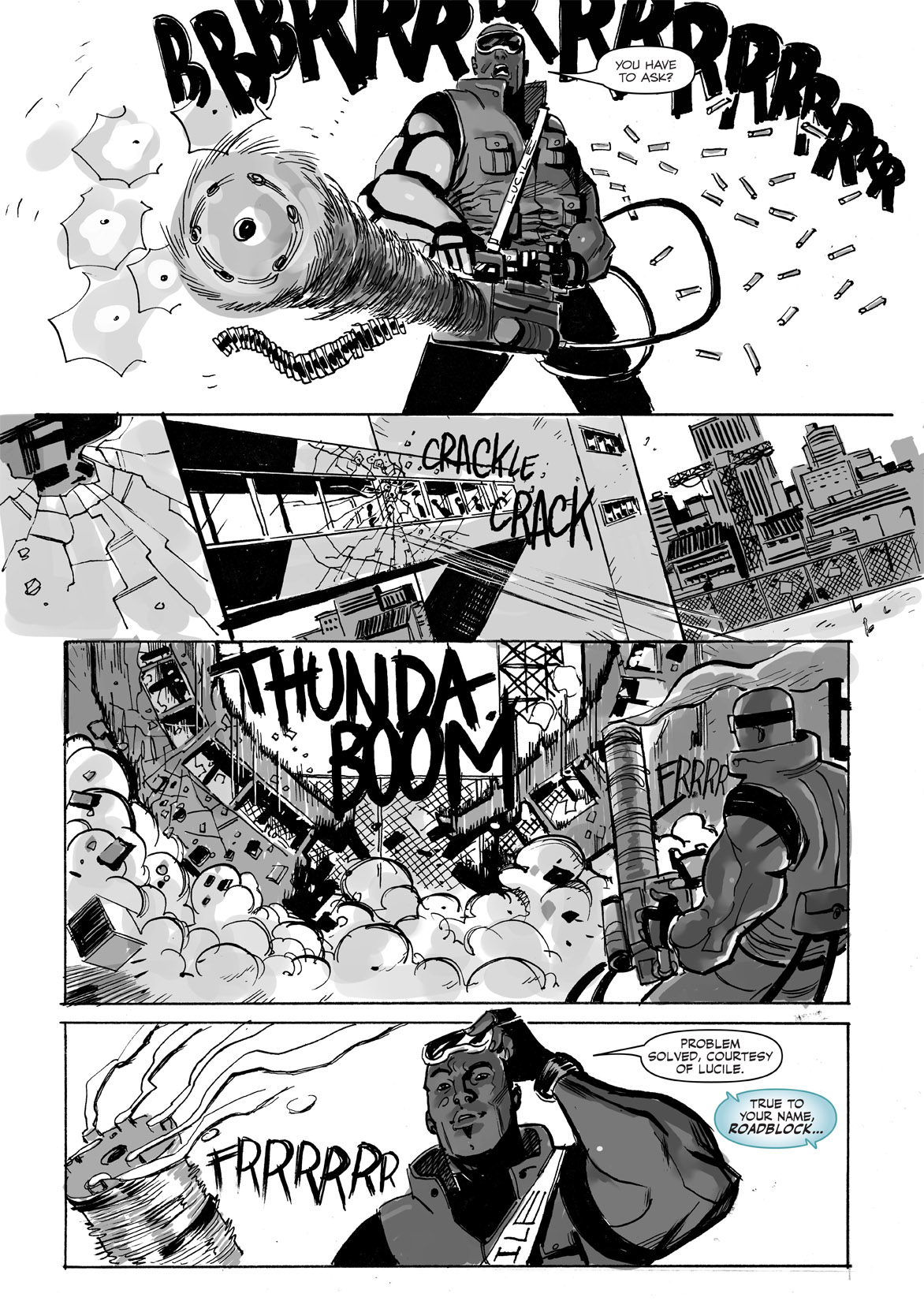 Read online G.I. Joe: Future Noir Special comic -  Issue #1 - 7