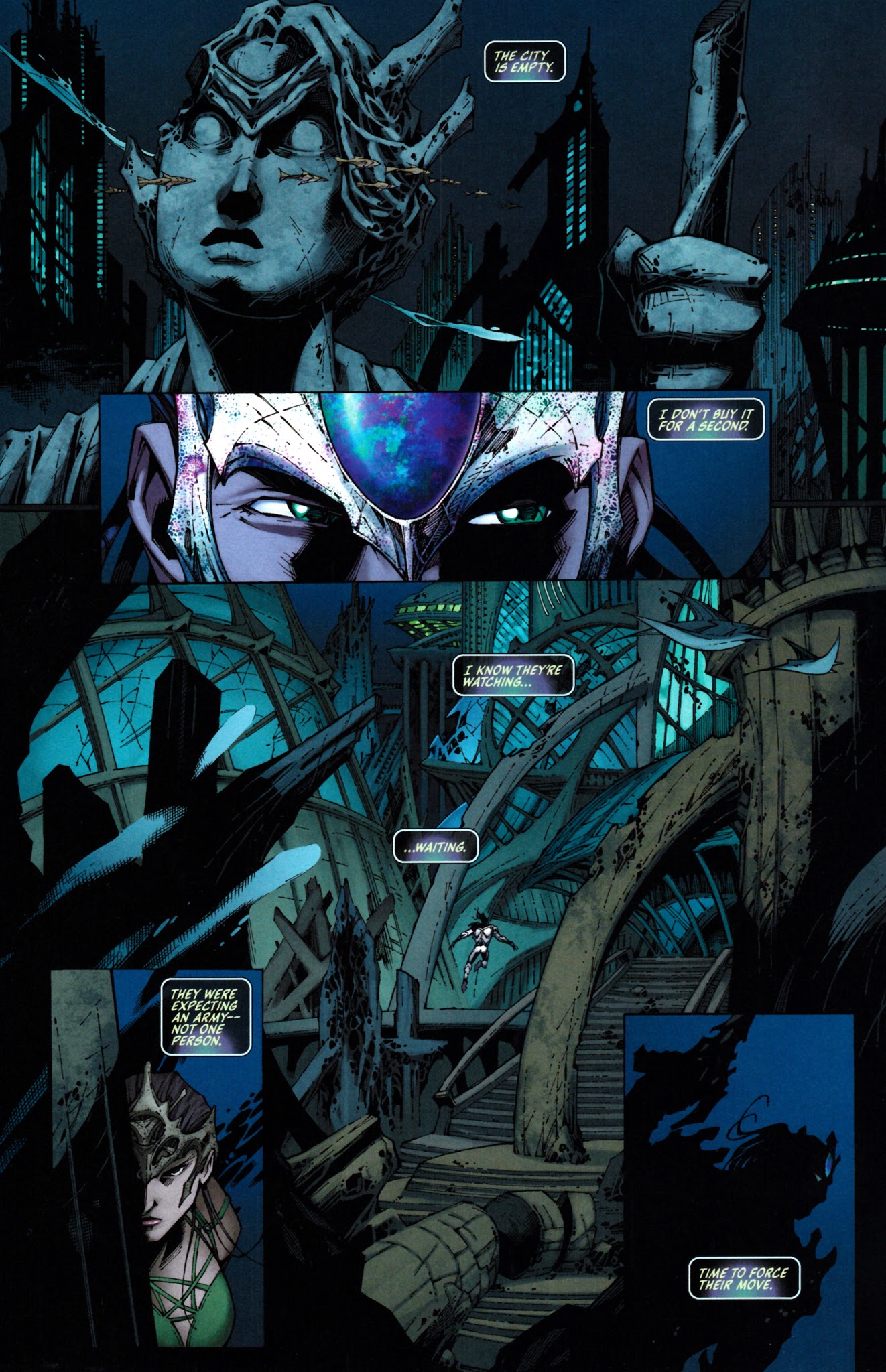 Read online Michael Turner's Fathom: Kiani comic -  Issue #3 - 20
