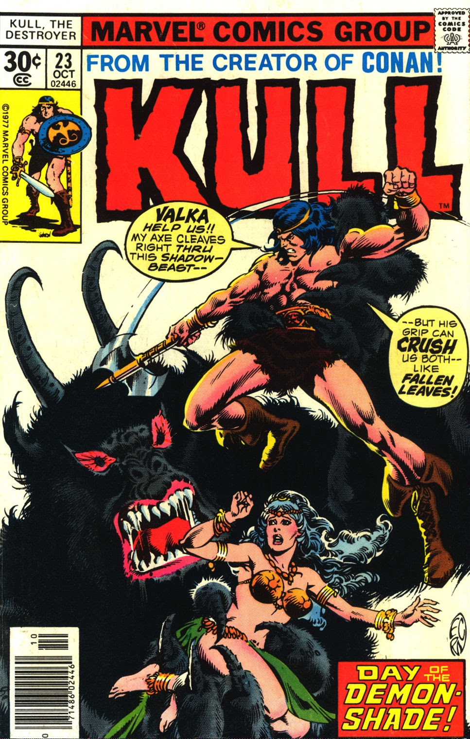 Read online Kull The Destroyer comic -  Issue #23 - 1