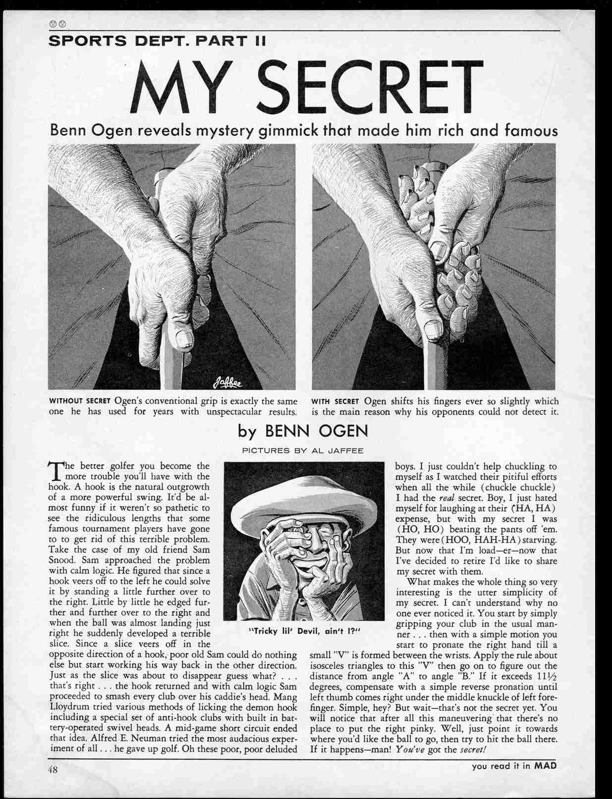 Read online MAD comic -  Issue #26 - 50