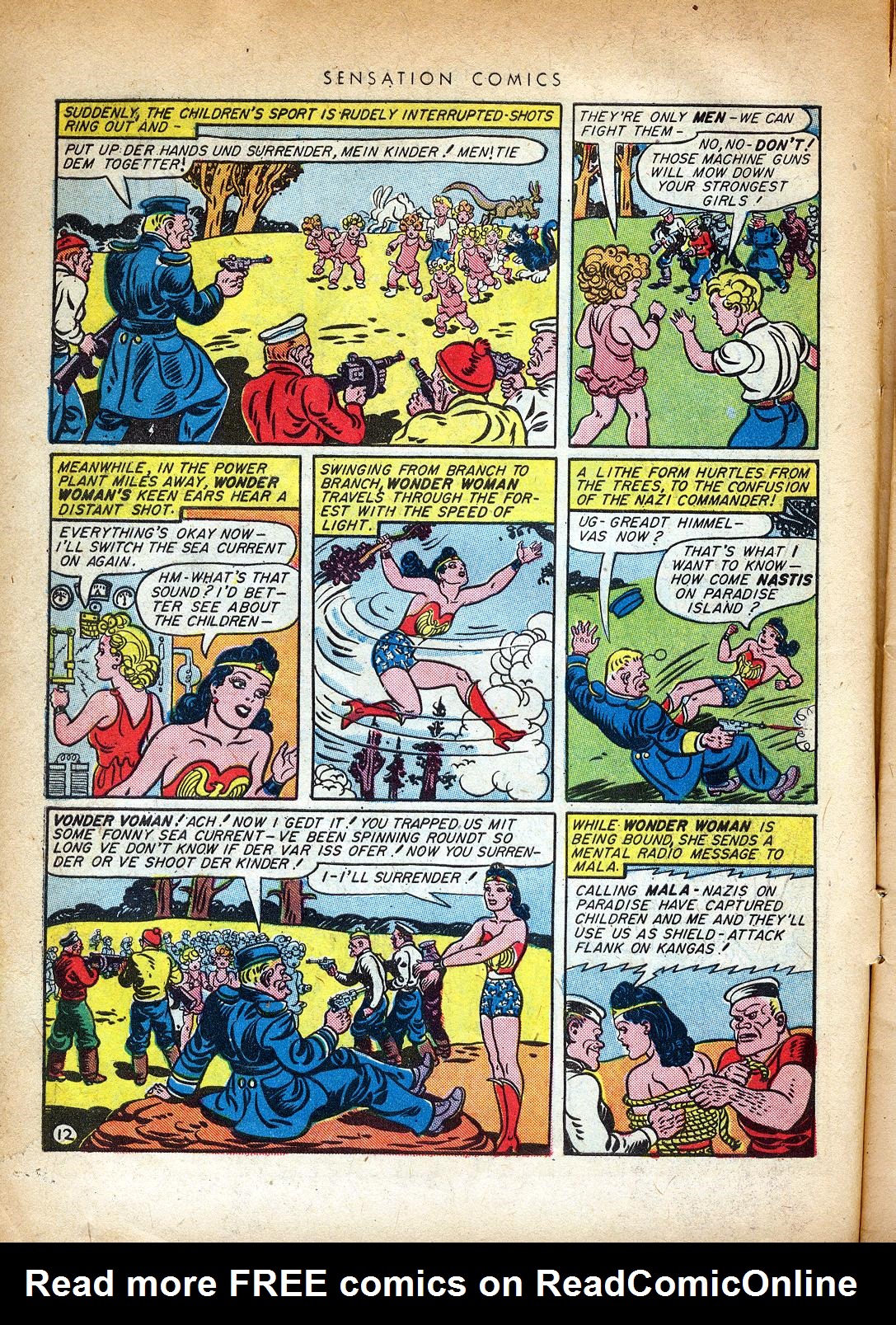 Read online Sensation (Mystery) Comics comic -  Issue #37 - 14
