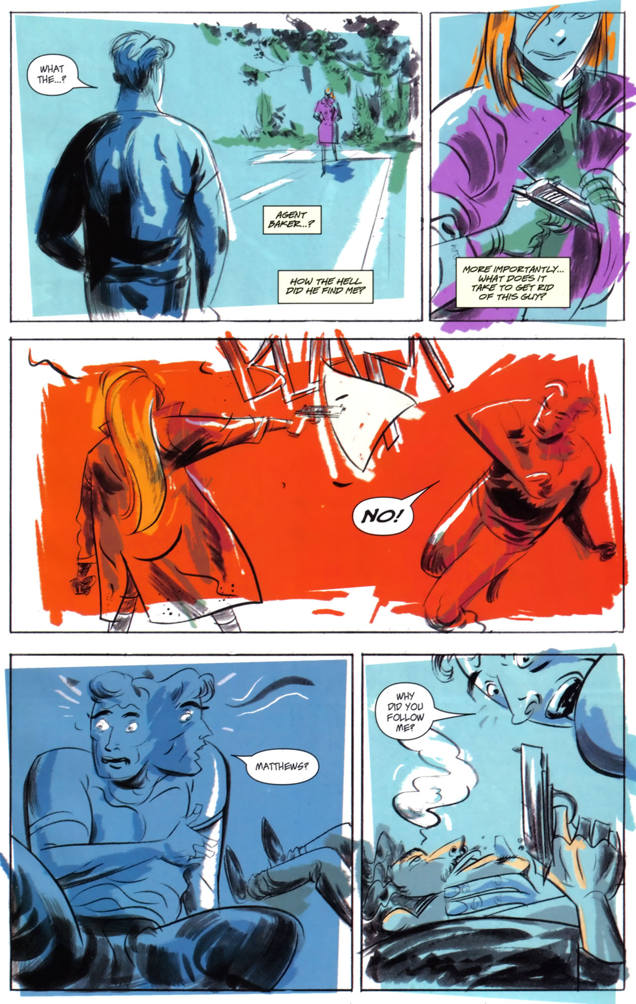 Read online Killing Girl comic -  Issue #3 - 14