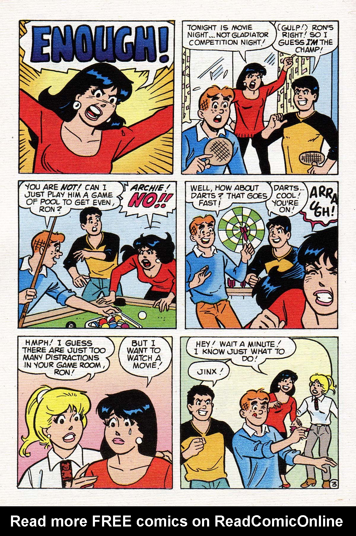 Read online Betty and Veronica Digest Magazine comic -  Issue #128 - 62