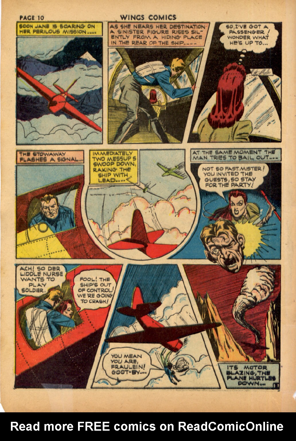 Read online Wings Comics comic -  Issue #16 - 12