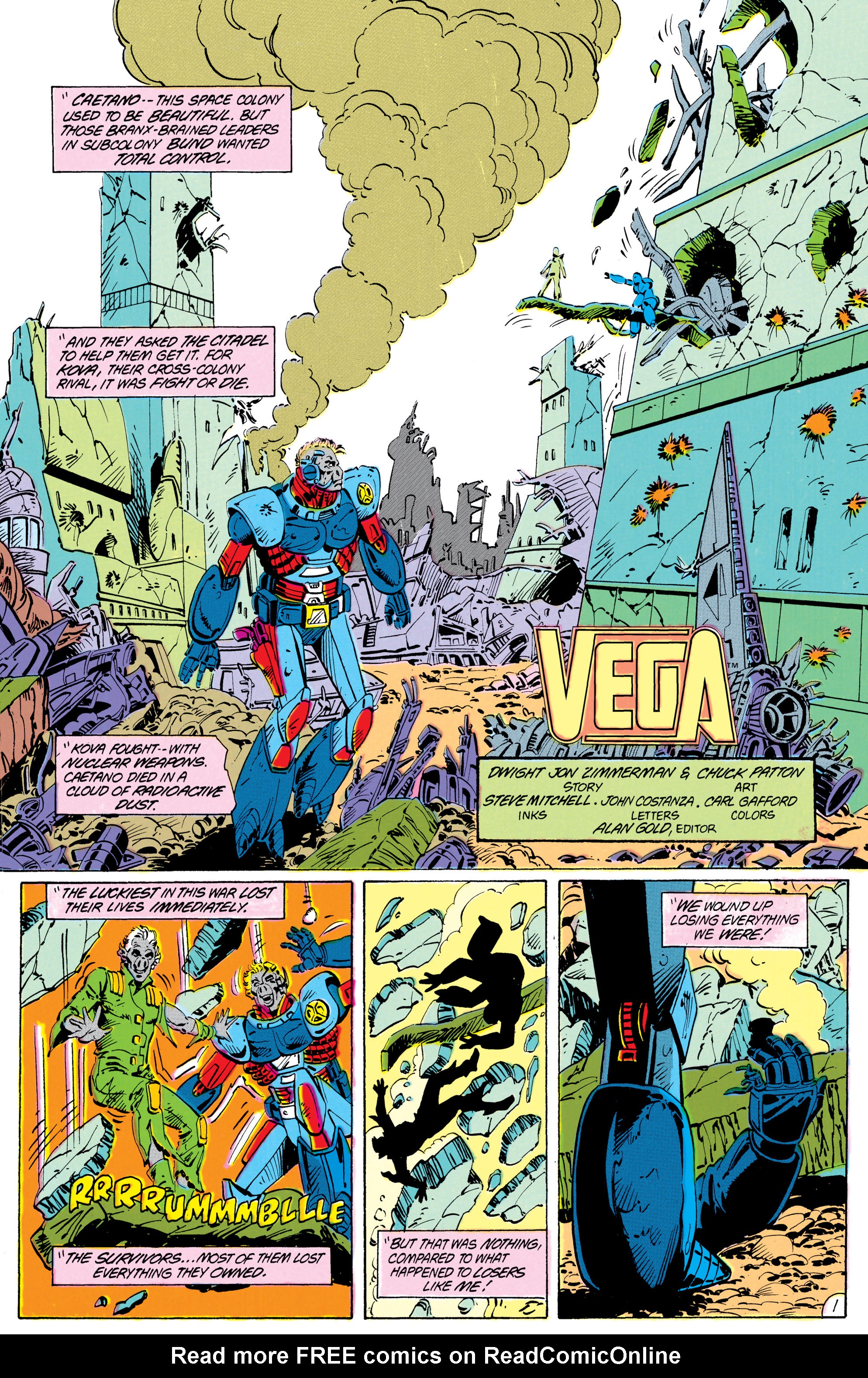 The Omega Men (1983) Issue #29 #31 - English 21
