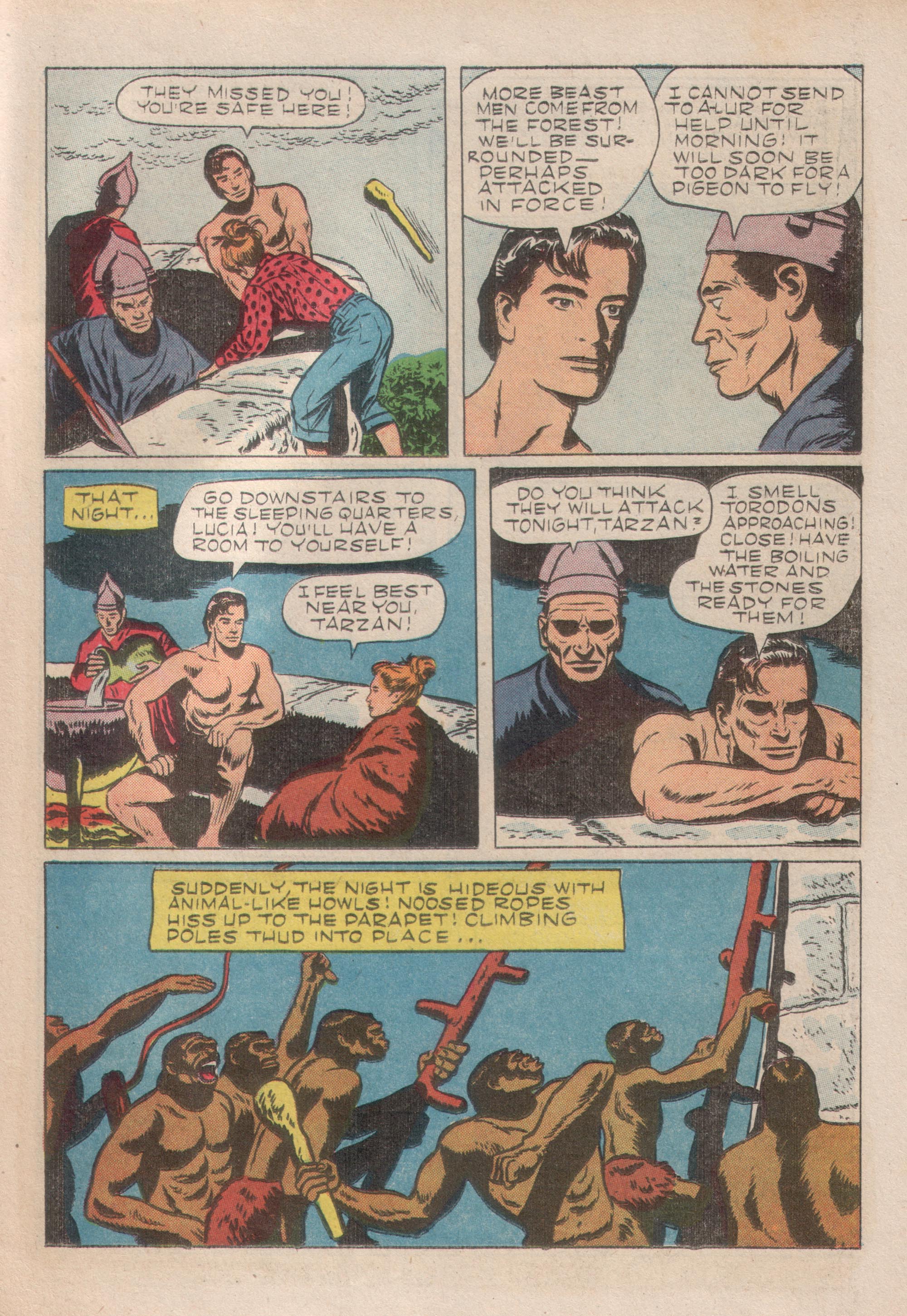 Read online Tarzan (1948) comic -  Issue #41 - 19