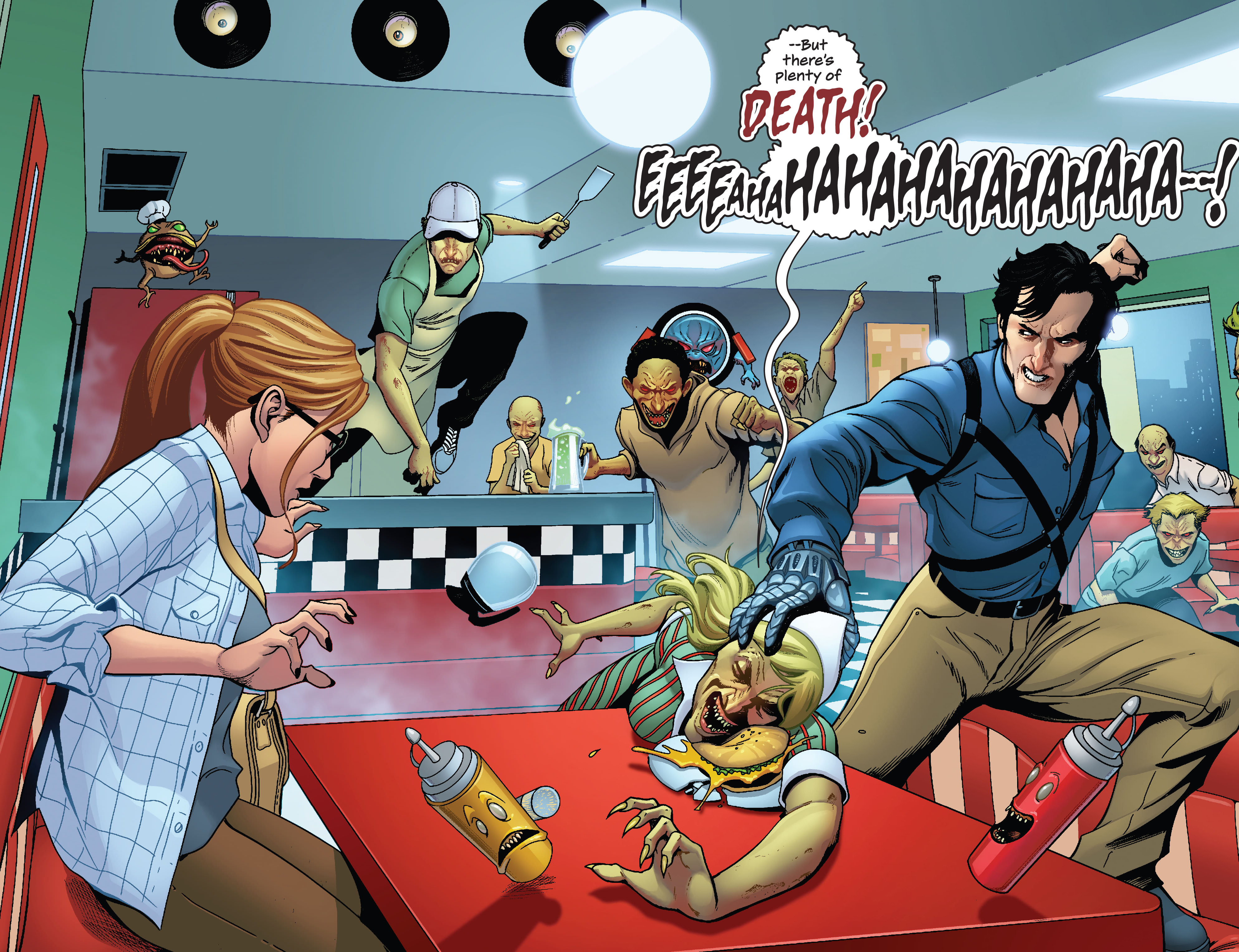 Read online Army of Darkness Vs. Reanimator: Necronomicon Rising comic -  Issue #1 - 15