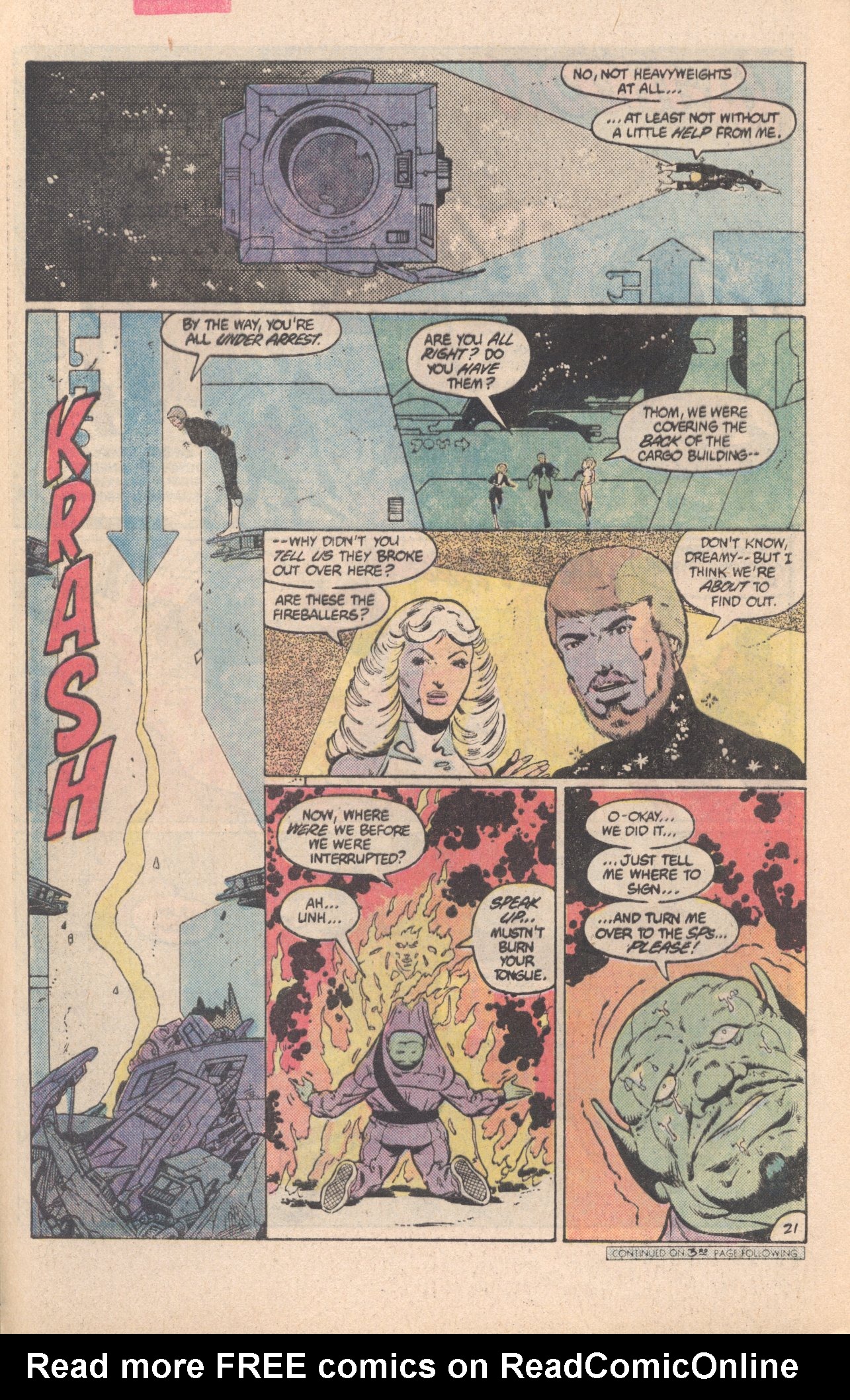 Read online Legion of Super-Heroes (1980) comic -  Issue #296 - 22