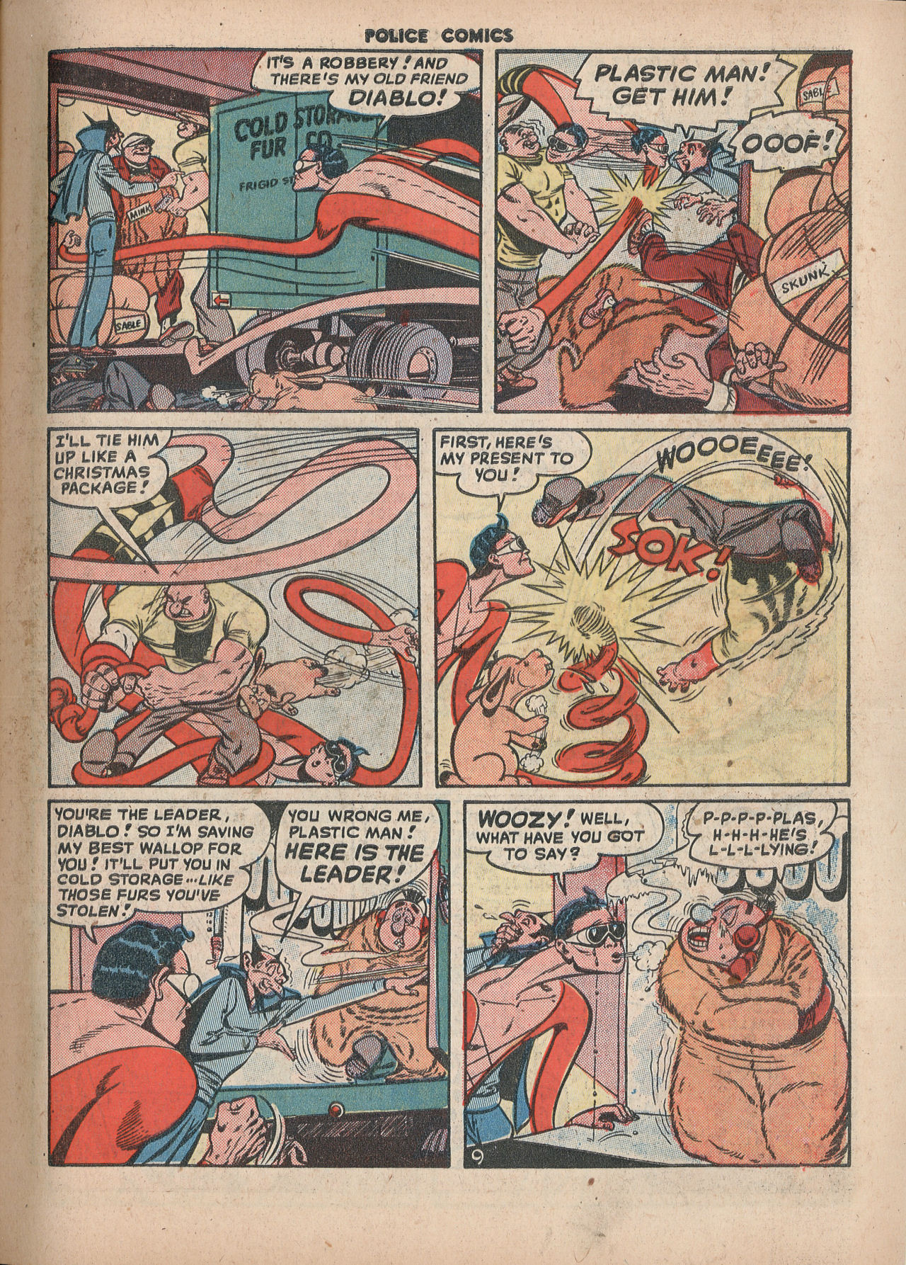 Read online Police Comics comic -  Issue #86 - 11