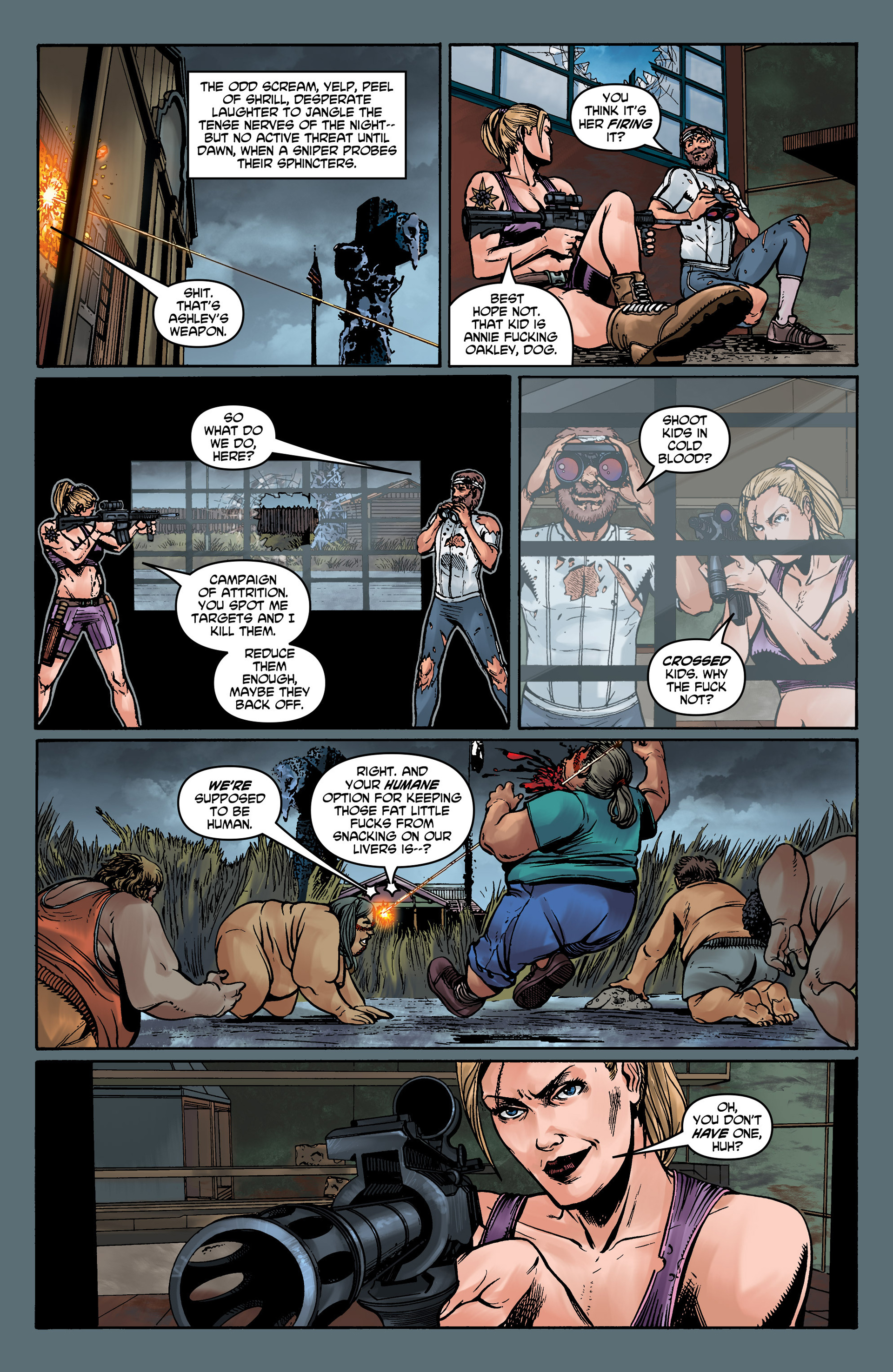 Read online Crossed: Badlands comic -  Issue #8 - 17