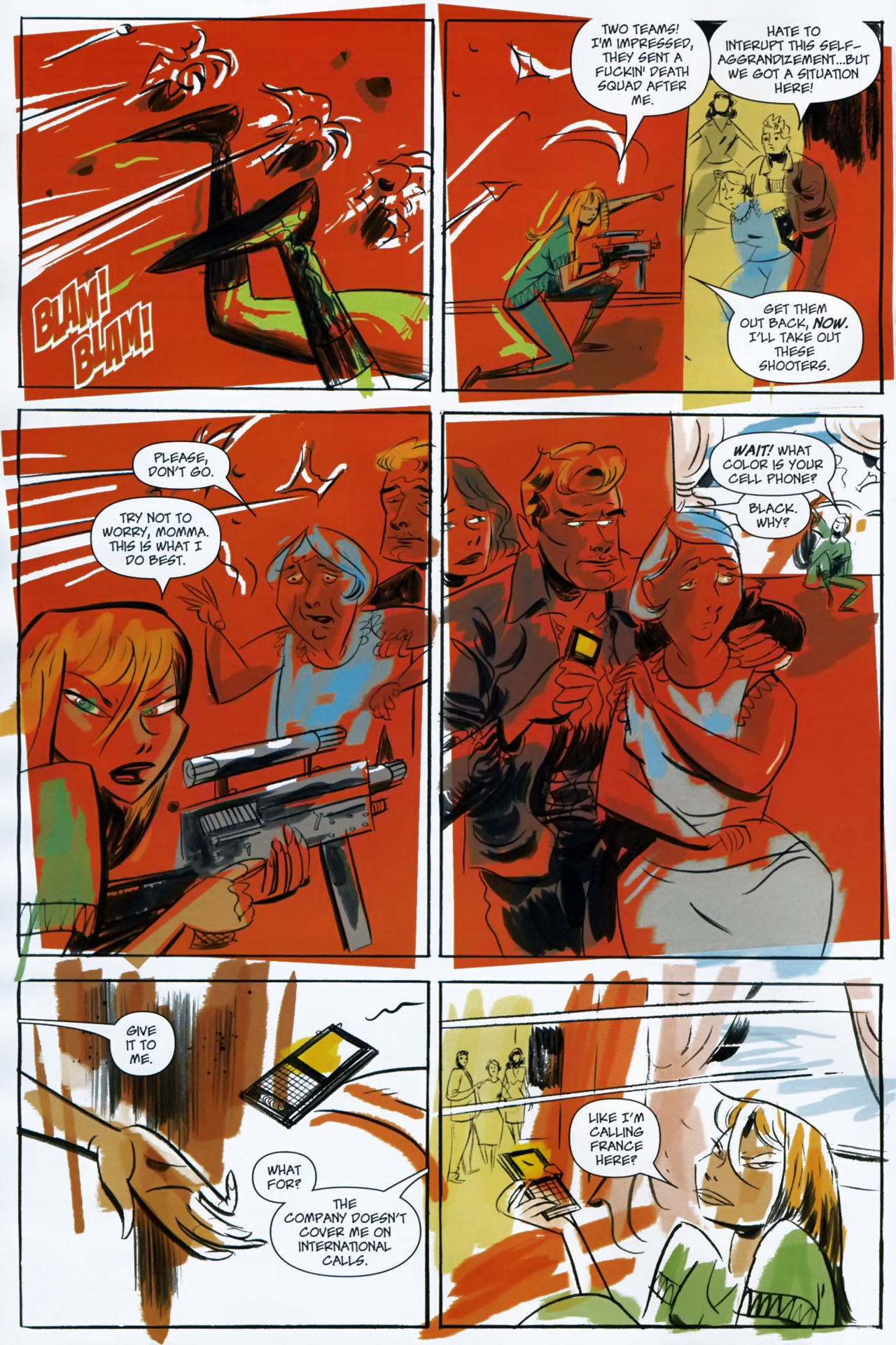 Read online Killing Girl comic -  Issue #4 - 5