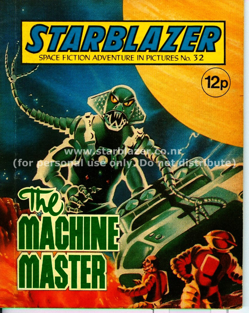 Read online Starblazer comic -  Issue #32 - 1