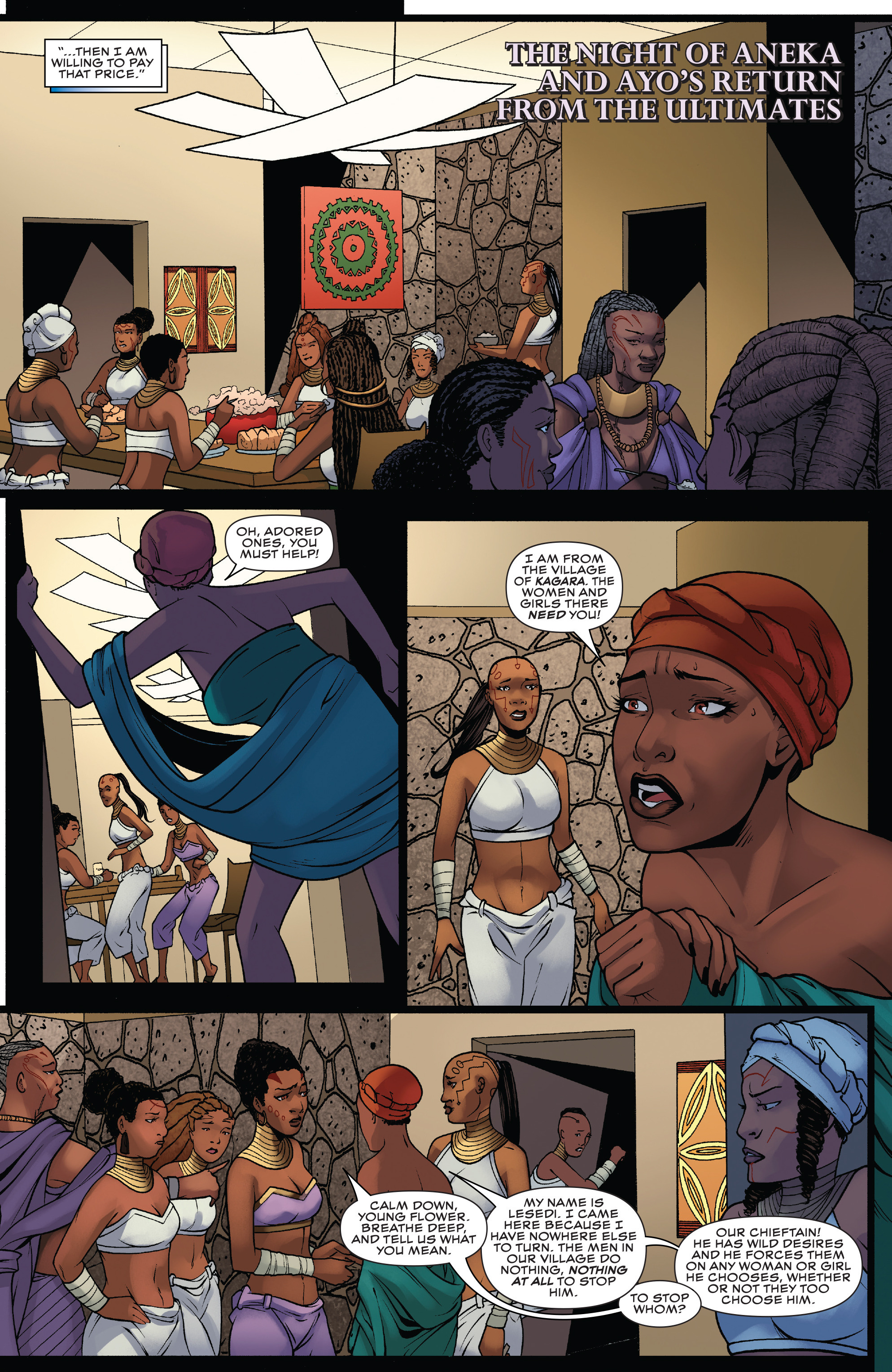 Read online Black Panther: World of Wakanda comic -  Issue #4 - 8