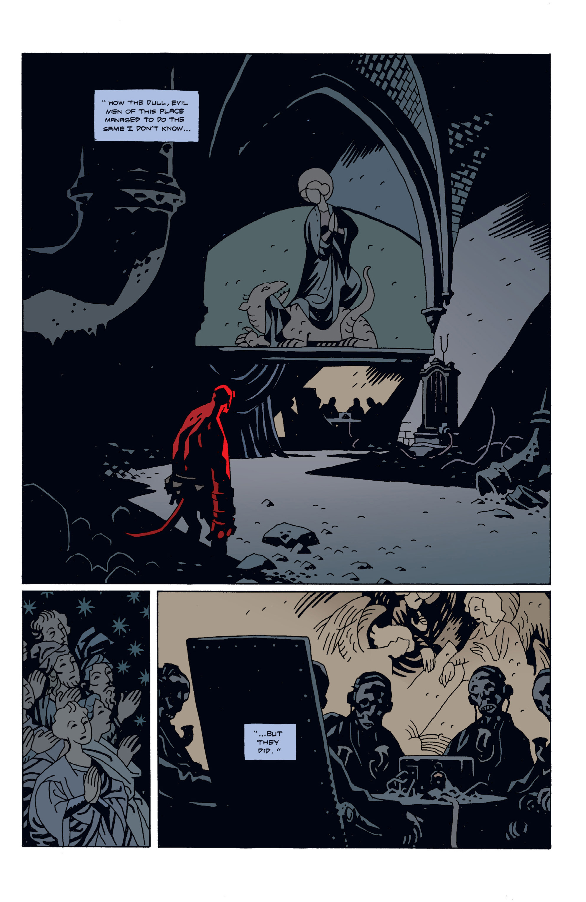 Read online Hellboy comic -  Issue #5 - 88