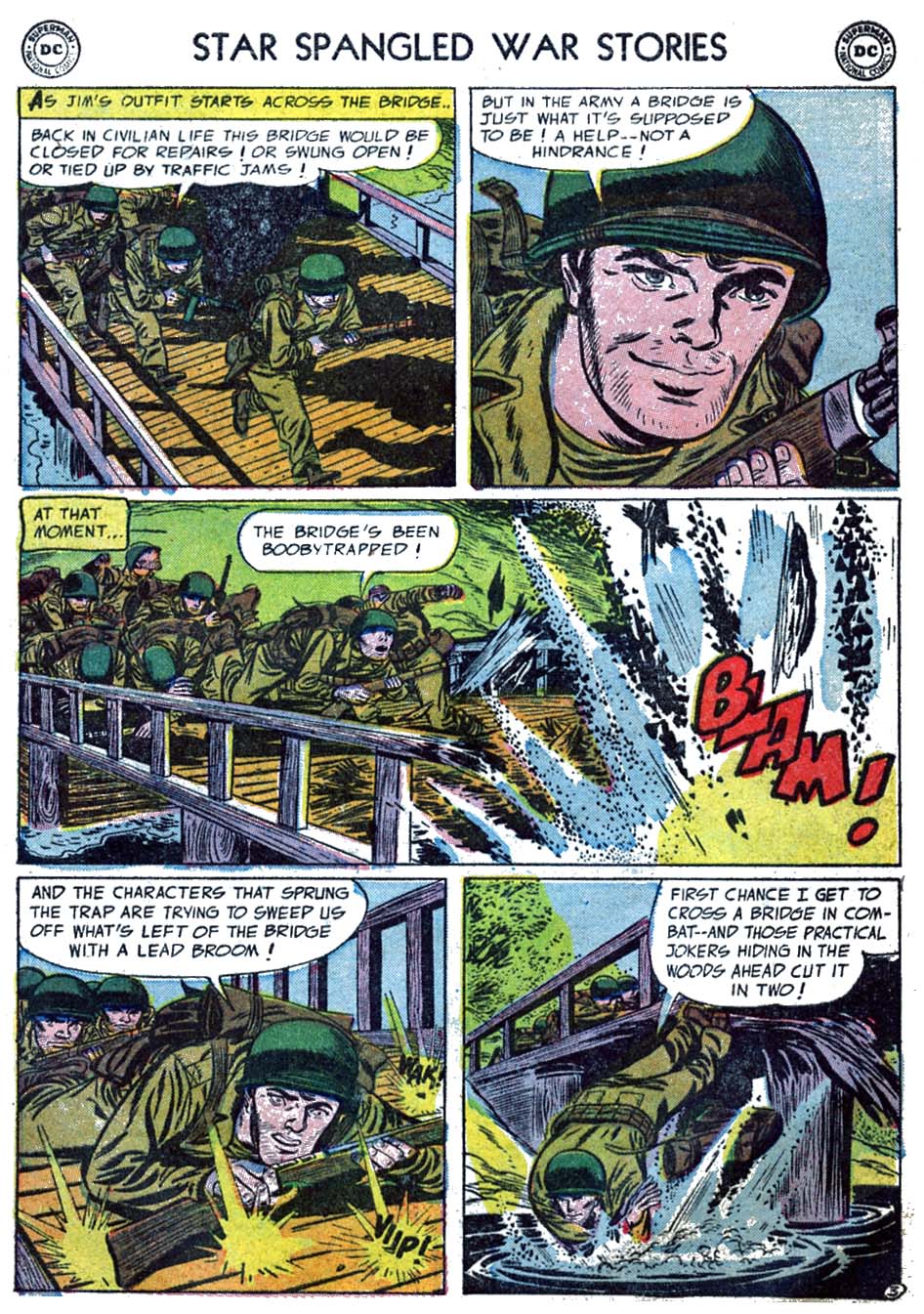 Read online Star Spangled War Stories (1952) comic -  Issue #32 - 5