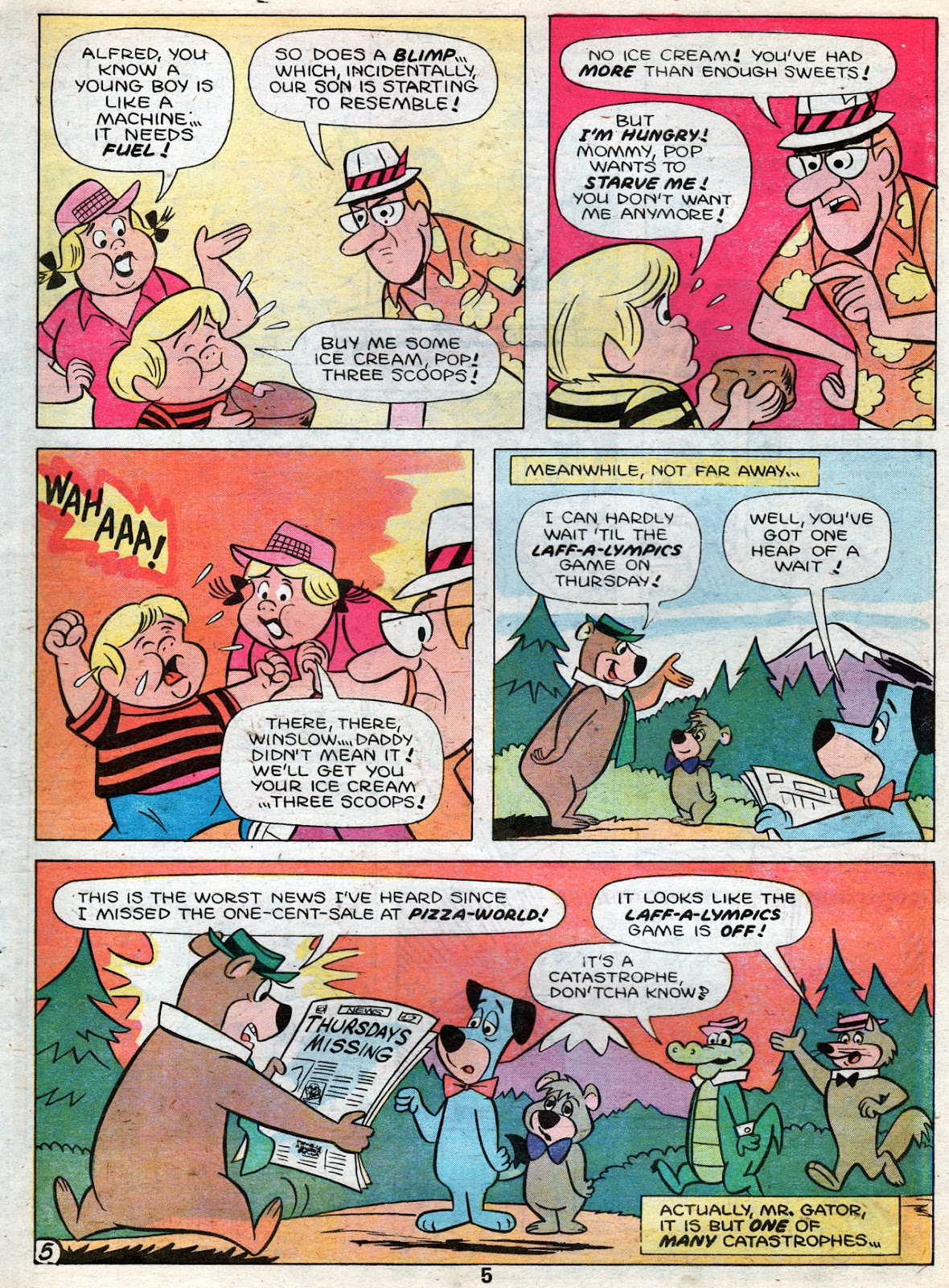 Flintstones Visits Laff-A-Lympics issue Full - Page 7