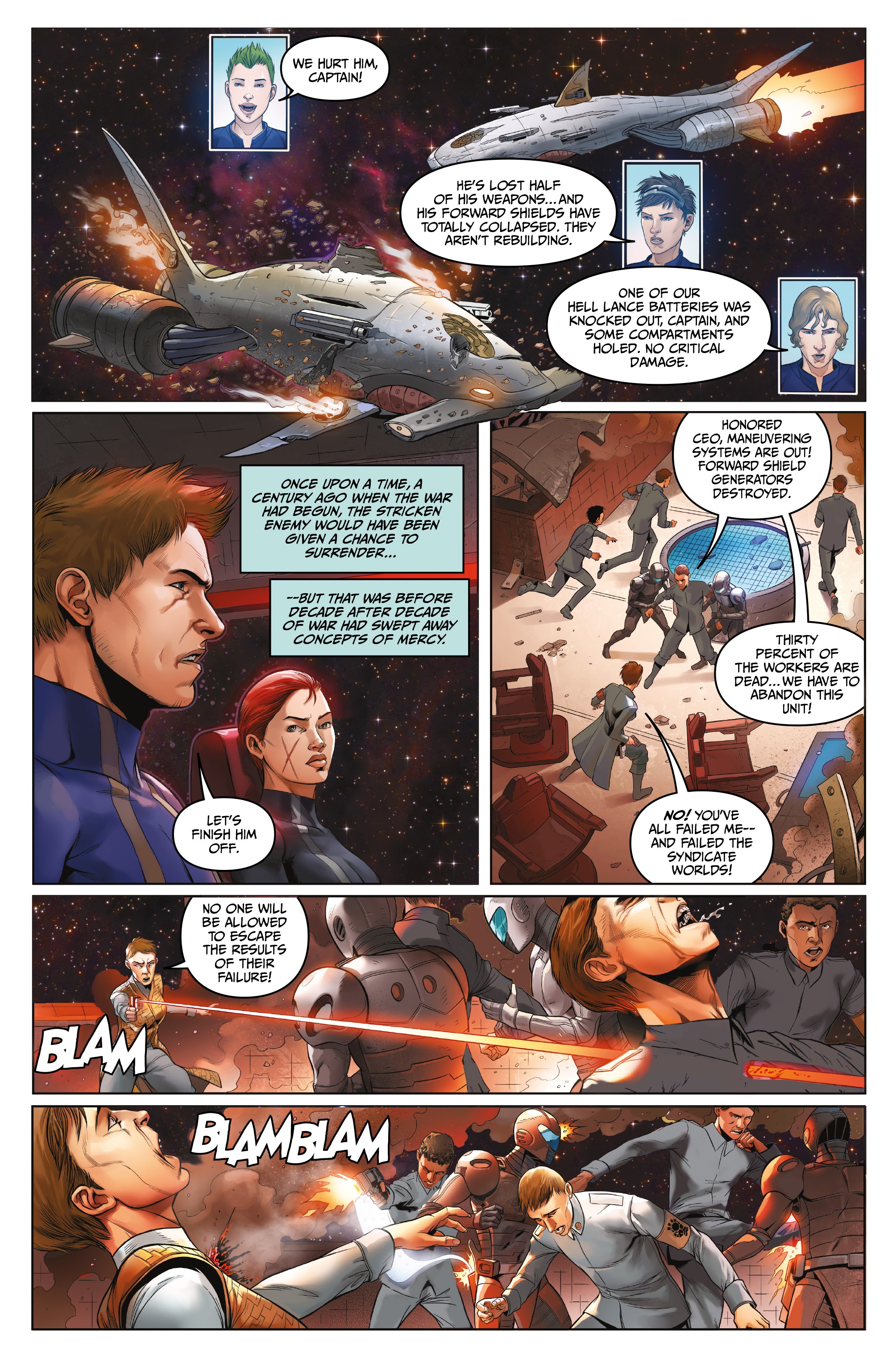Read online Lost Fleet comic -  Issue #3 - 16