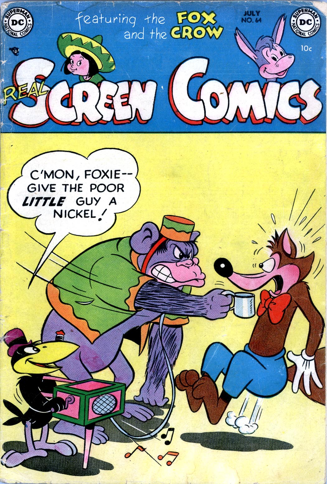 Read online Real Screen Comics comic -  Issue #64 - 1