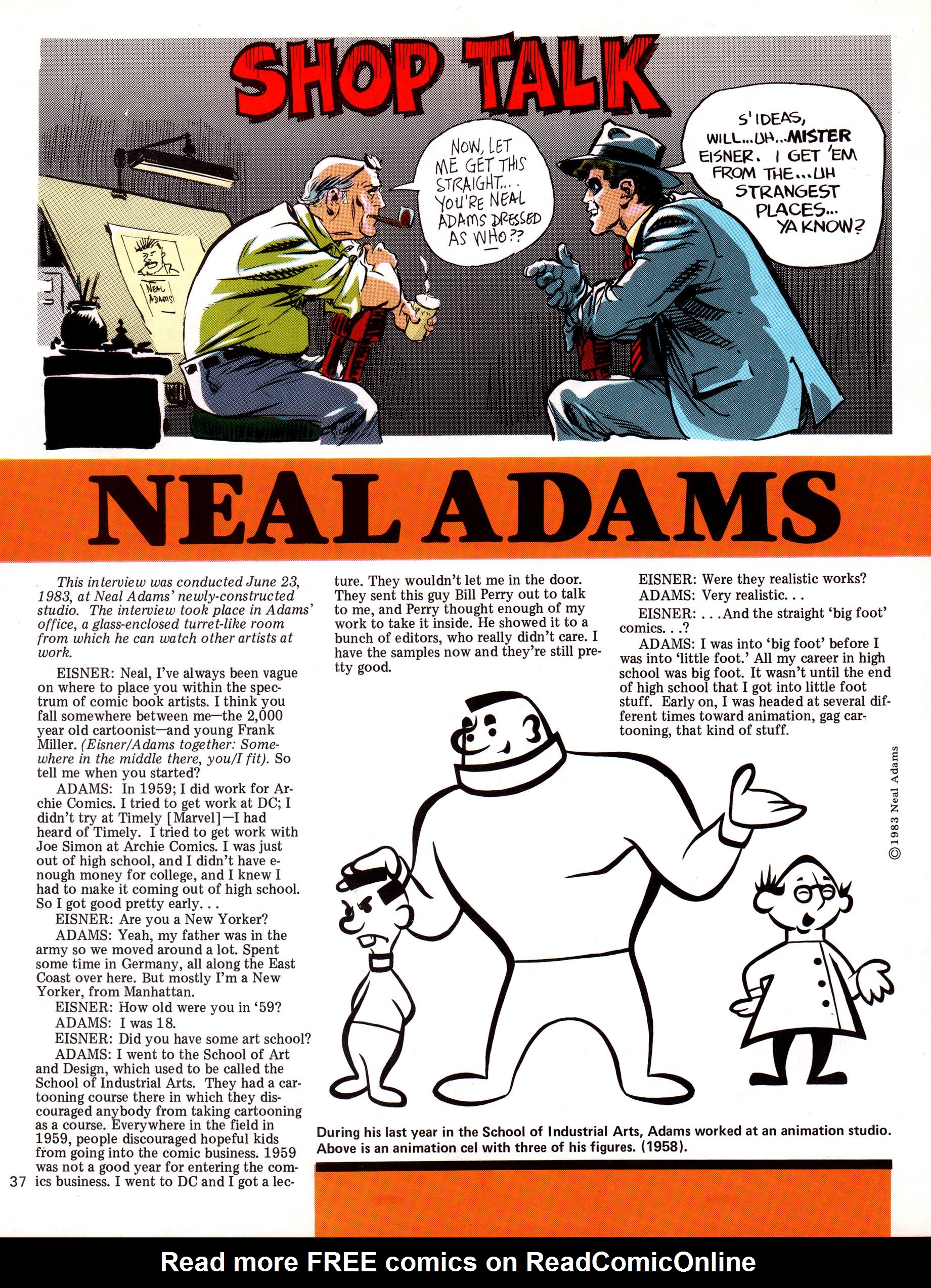 Read online Will Eisner's Quarterly comic -  Issue #1 - 39
