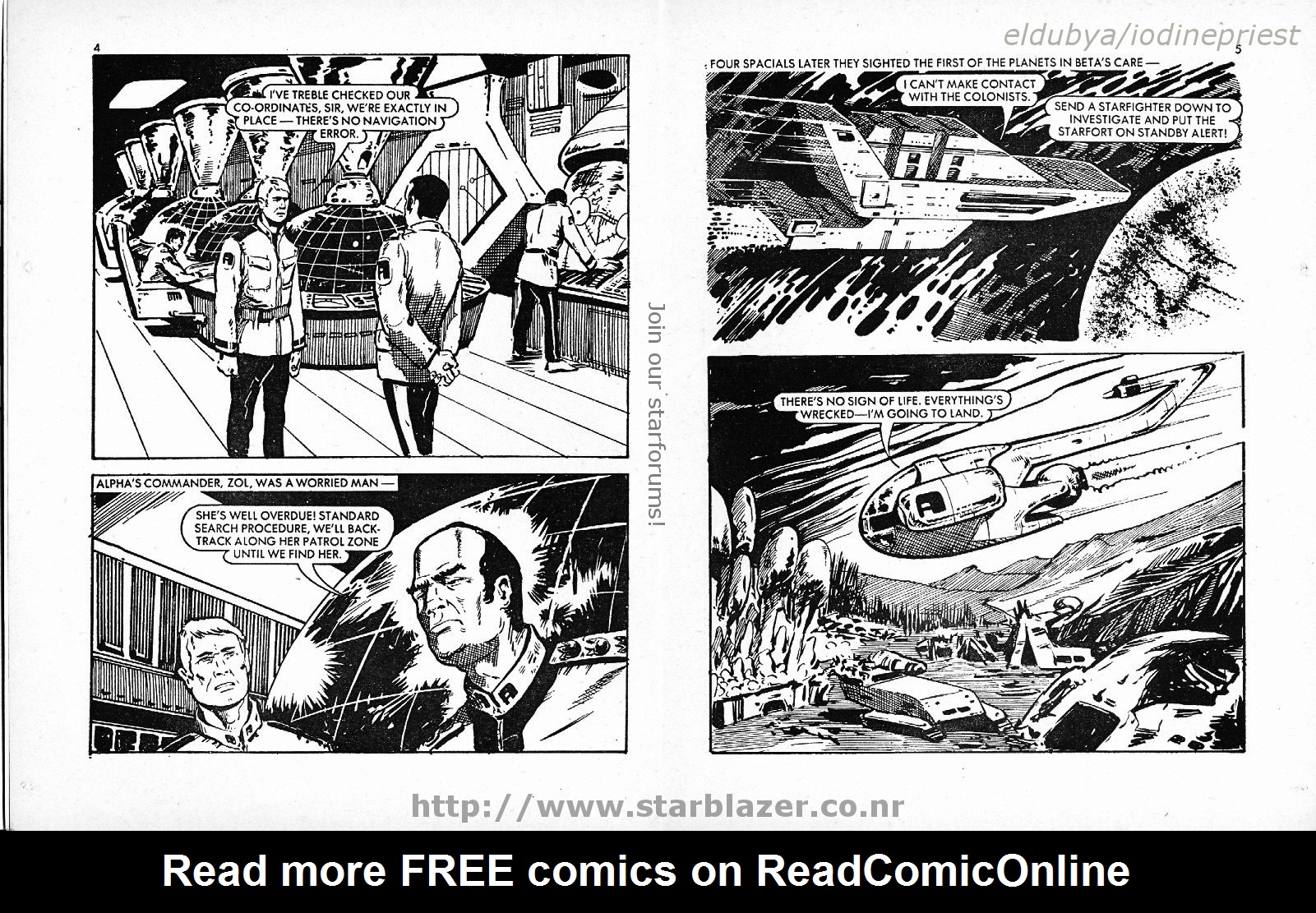 Read online Starblazer comic -  Issue #108 - 4